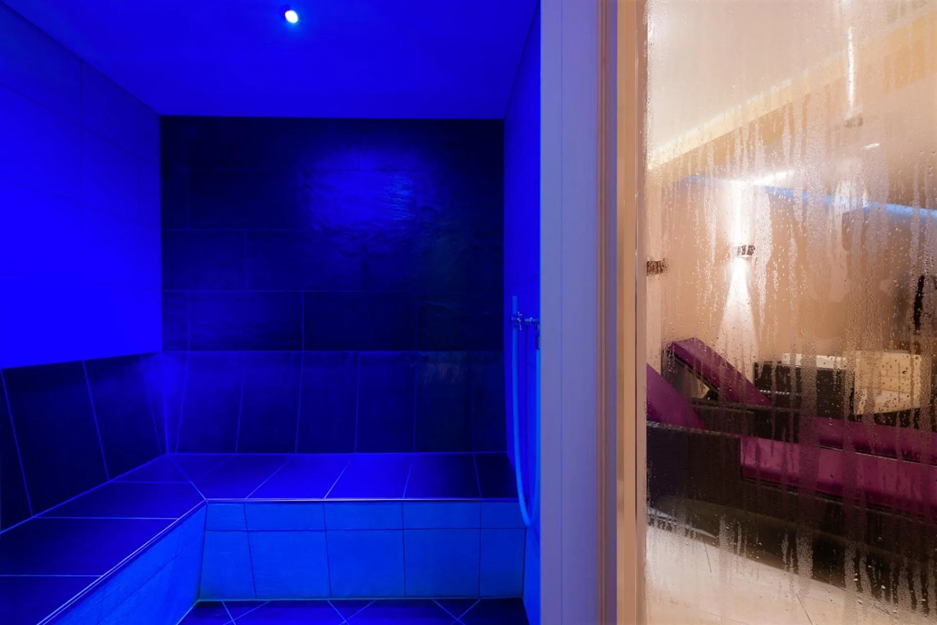 Steam room in Hotel Sandhof