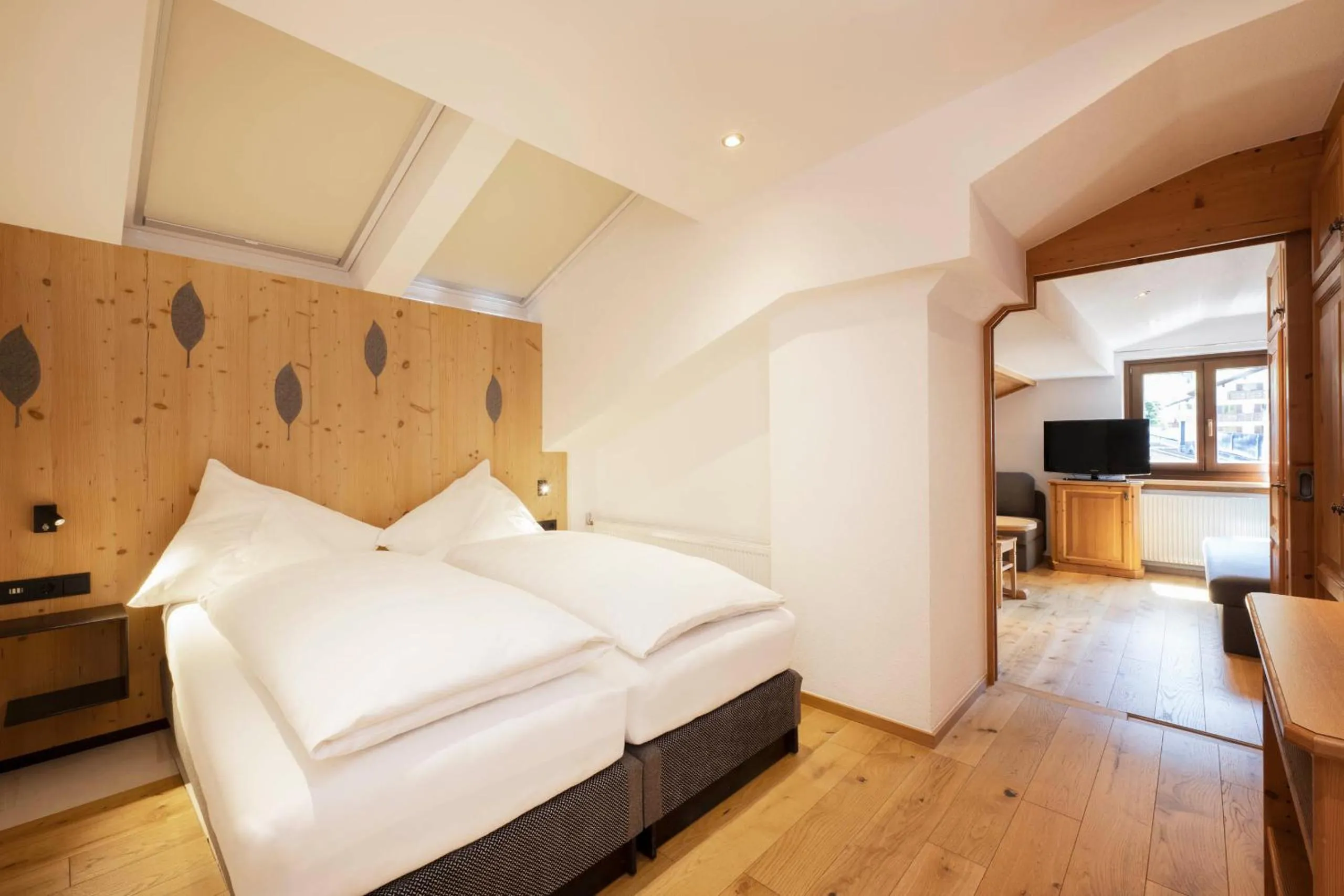 Photo of the whole room, Bed in Hotel Sandhof