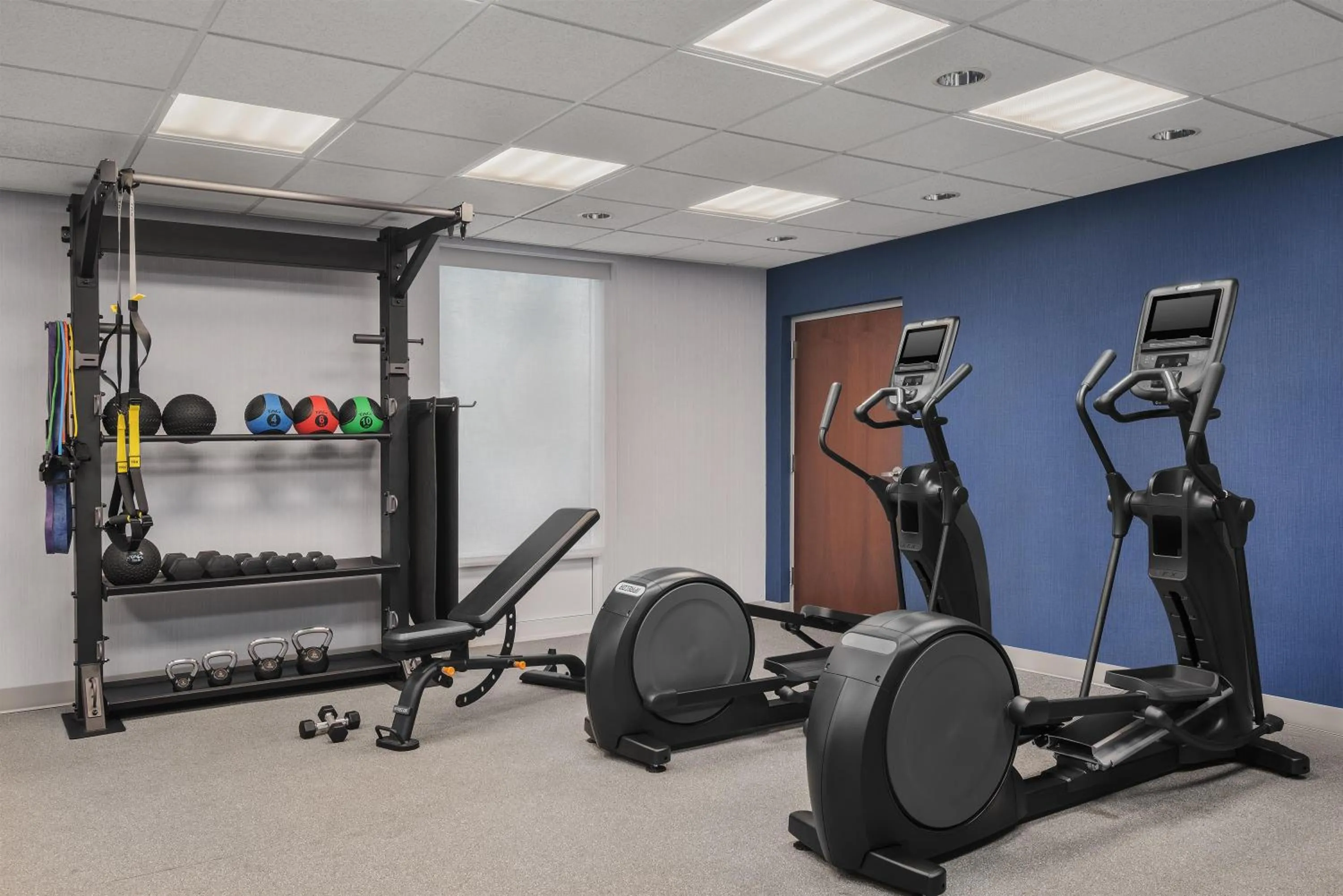 Fitness centre/facilities in Hampton Inn Leesburg Tavares