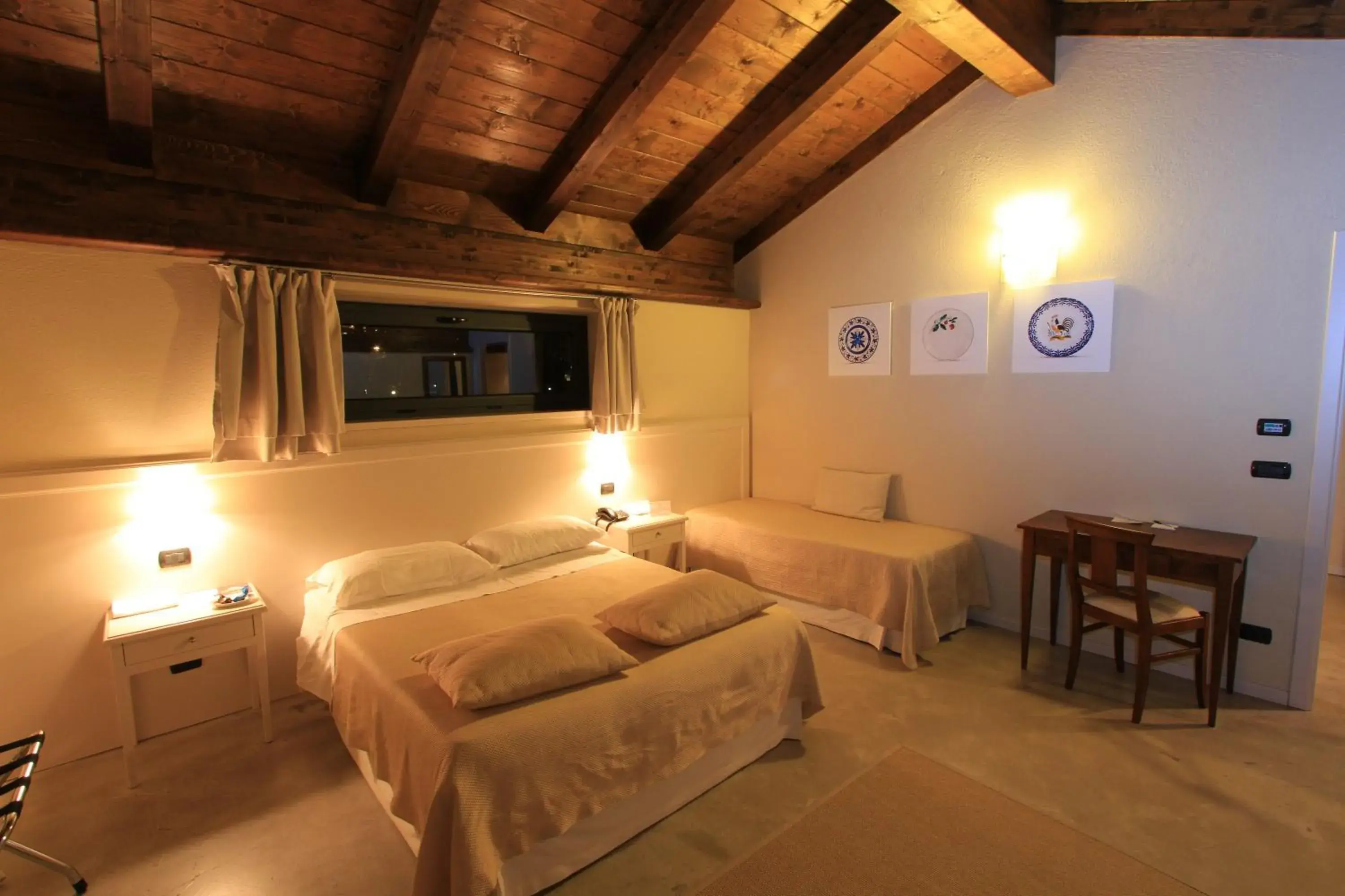 Quadruple Room in Albergo della Ceramica Quadruple Room in Albergo della Ceramica