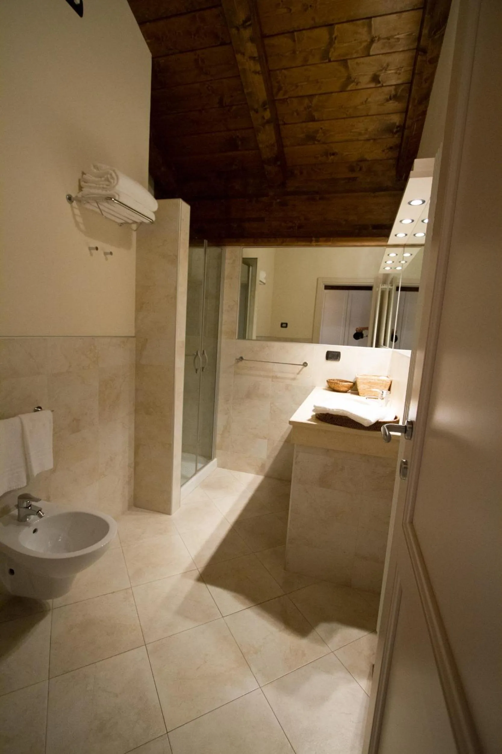 Shower in Albergo della Ceramica