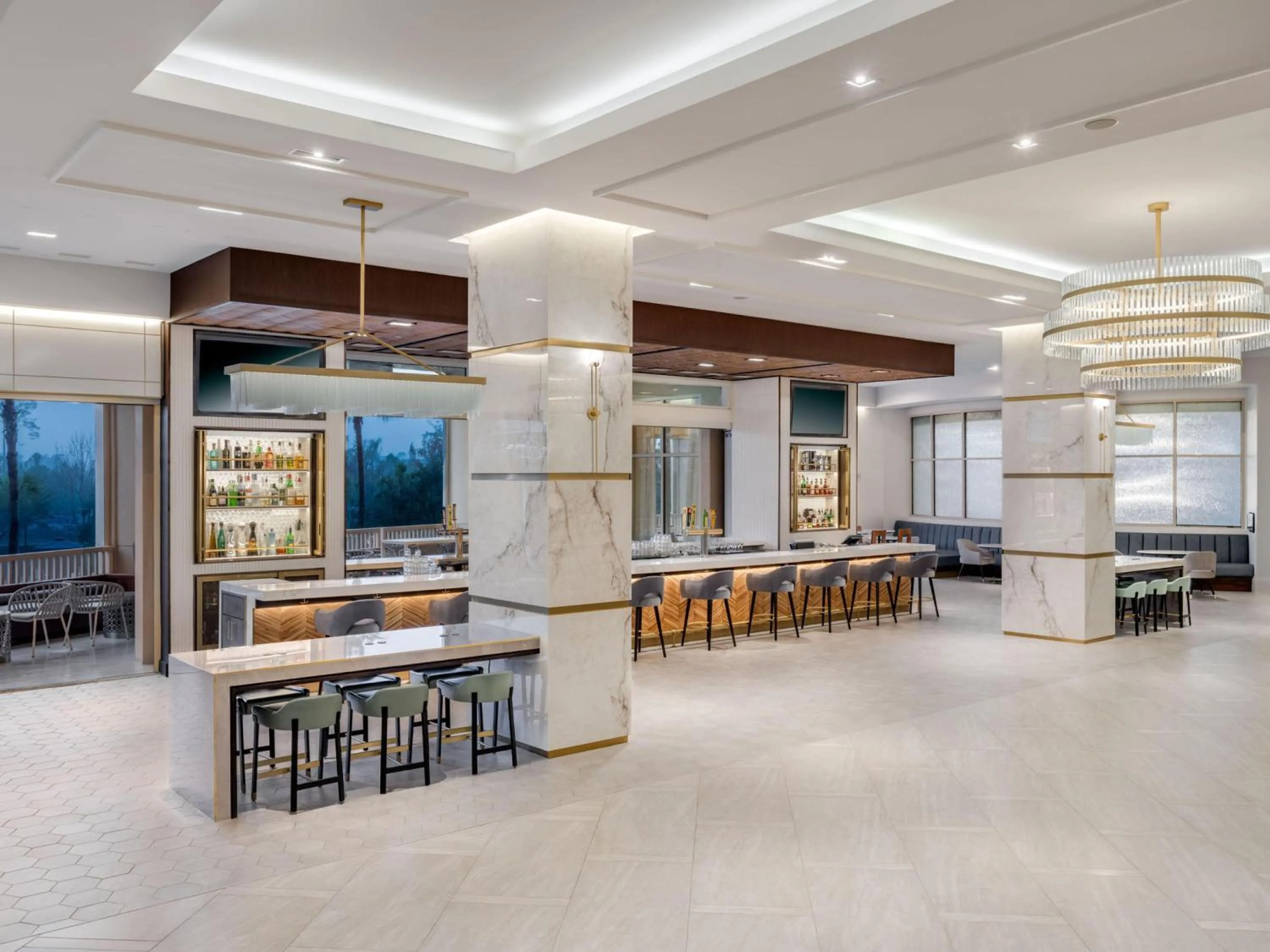 Lounge or bar in Signia by Hilton Orlando - An Official Walt Disney World Hotel