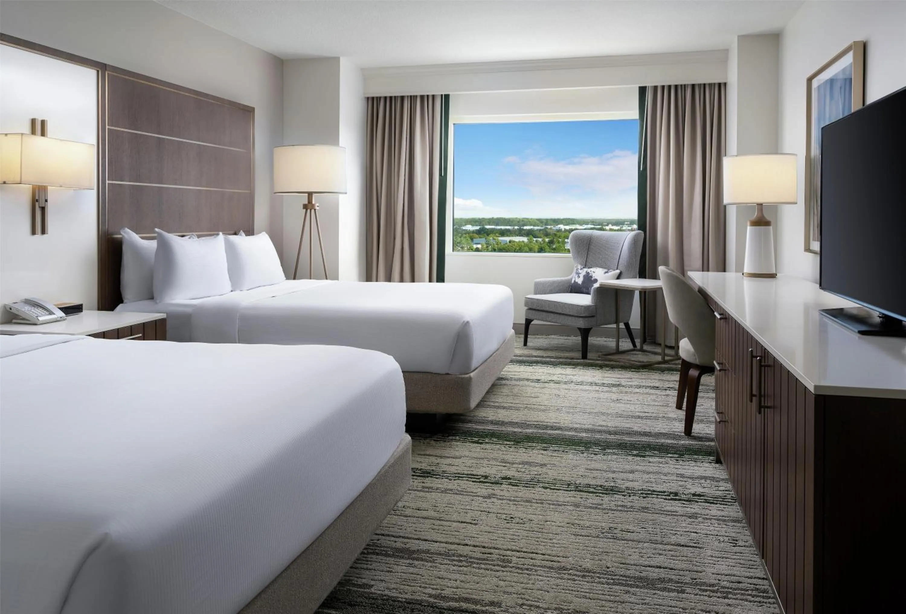 Bedroom, Bed in Signia by Hilton Orlando - An Official Walt Disney World Hotel