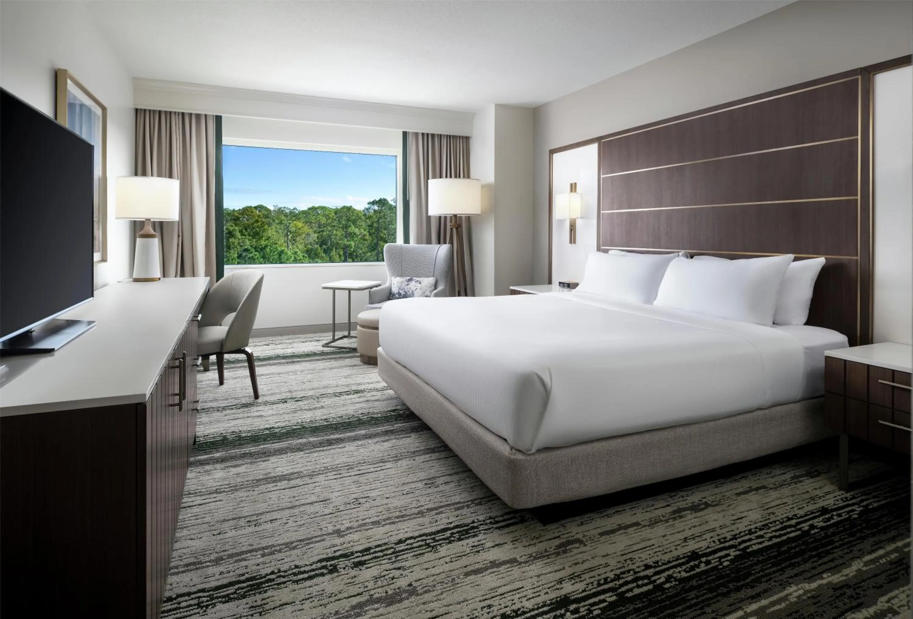 Bedroom, Bed in Signia by Hilton Orlando - An Official Walt Disney World Hotel