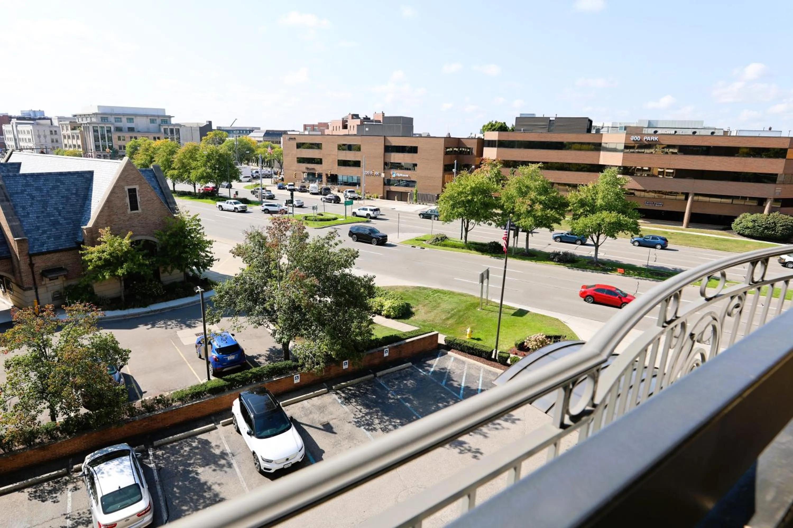 City view in Holiday Inn Express Detroit-Birmingham by IHG