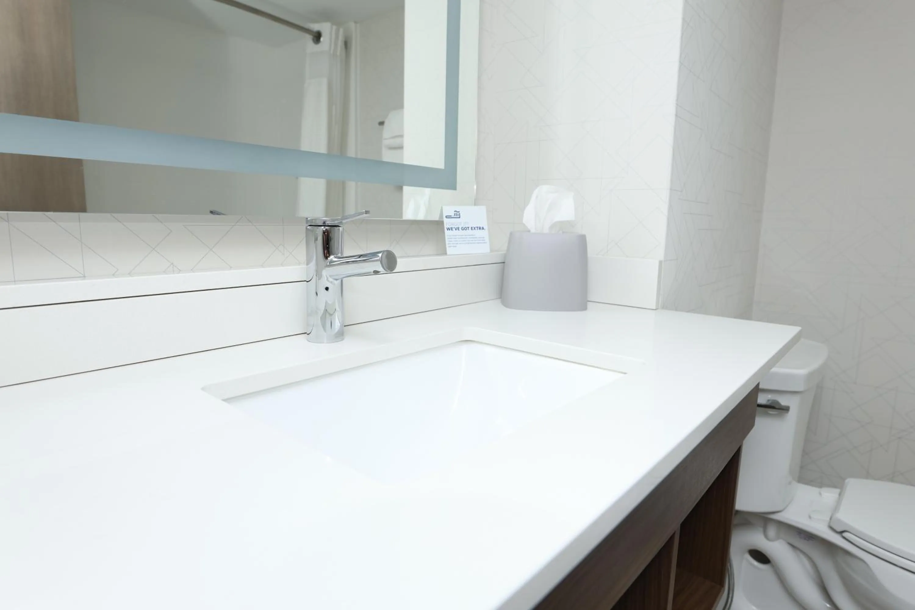 Bathroom in Holiday Inn Express Detroit-Birmingham by IHG