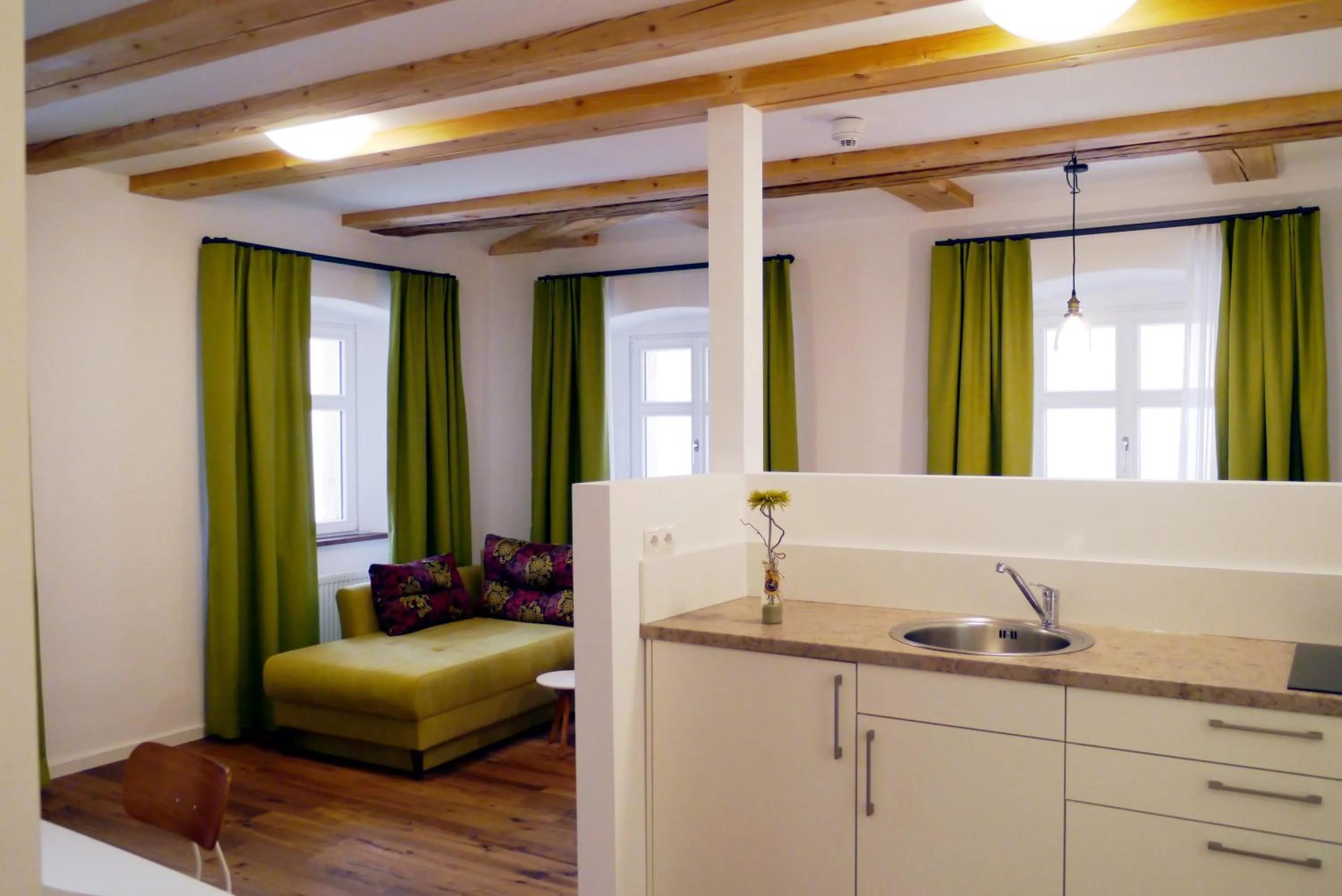 Kitchen or kitchenette in Hollerhöfe - Zu Gast im Dorf