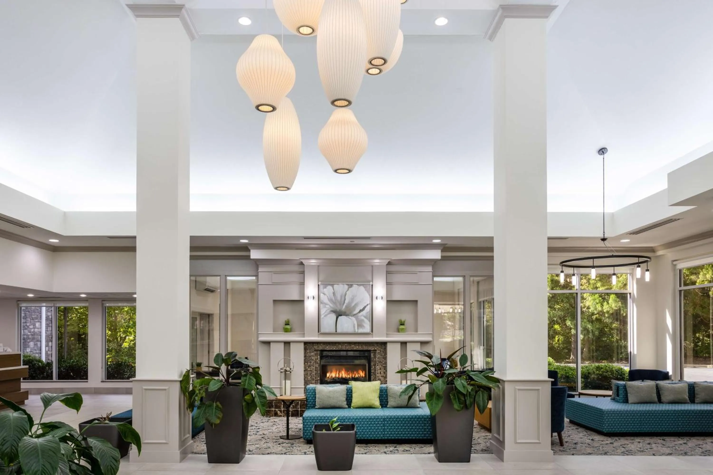 Lobby or reception in Hilton Garden Inn Winston-Salem/Hanes Mall