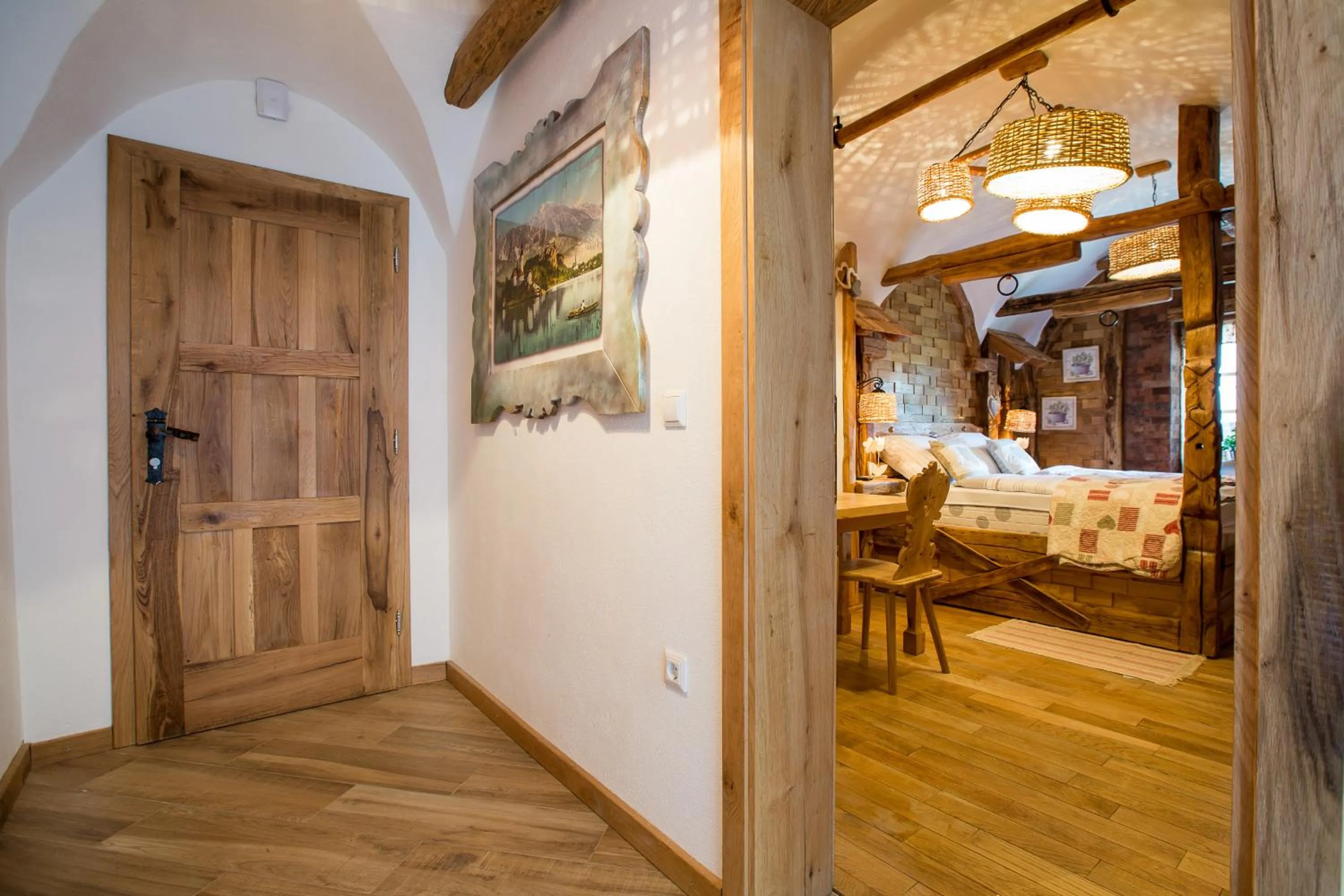 Property building, Bed in Old Bled House