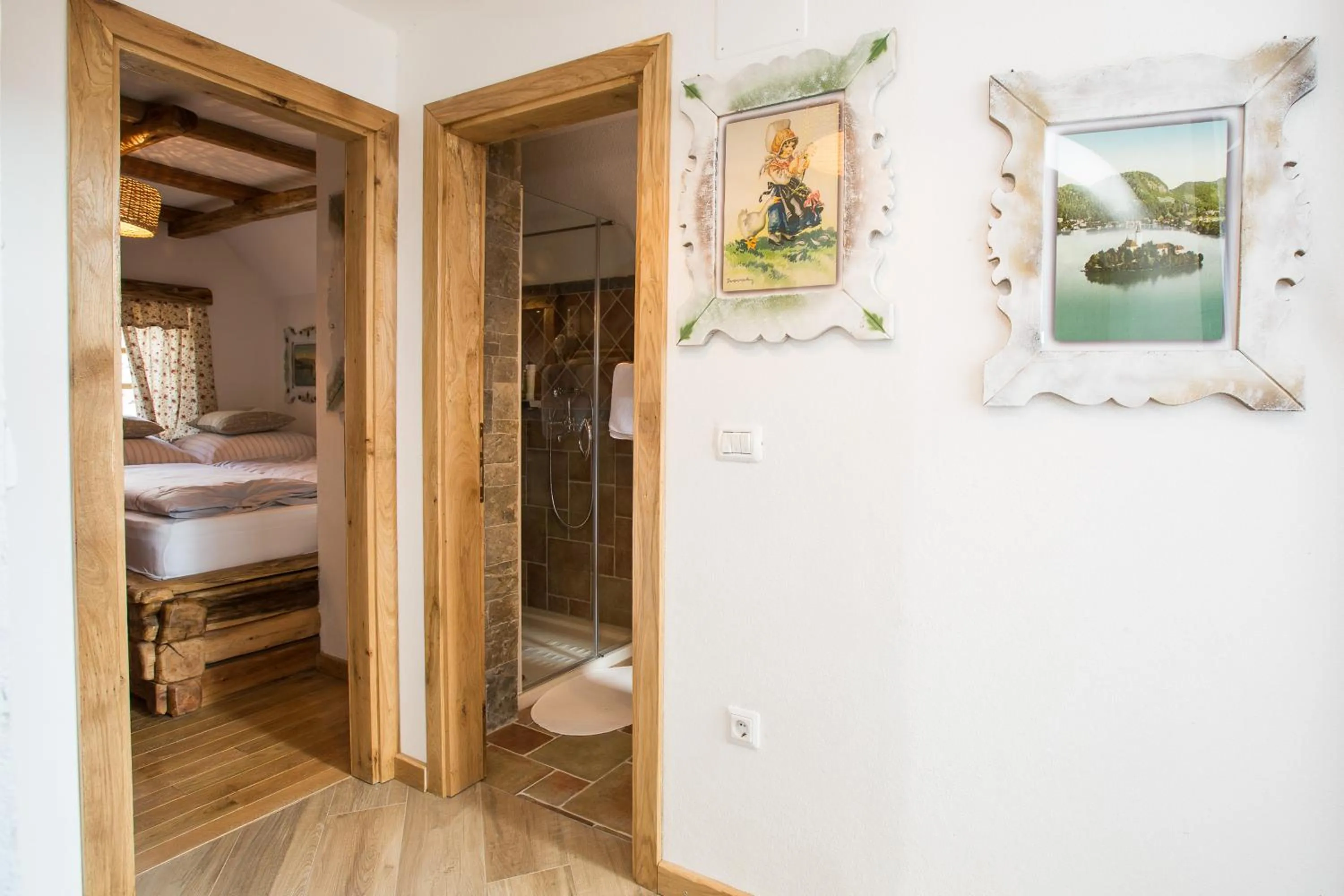 Property building, Bed in Old Bled House