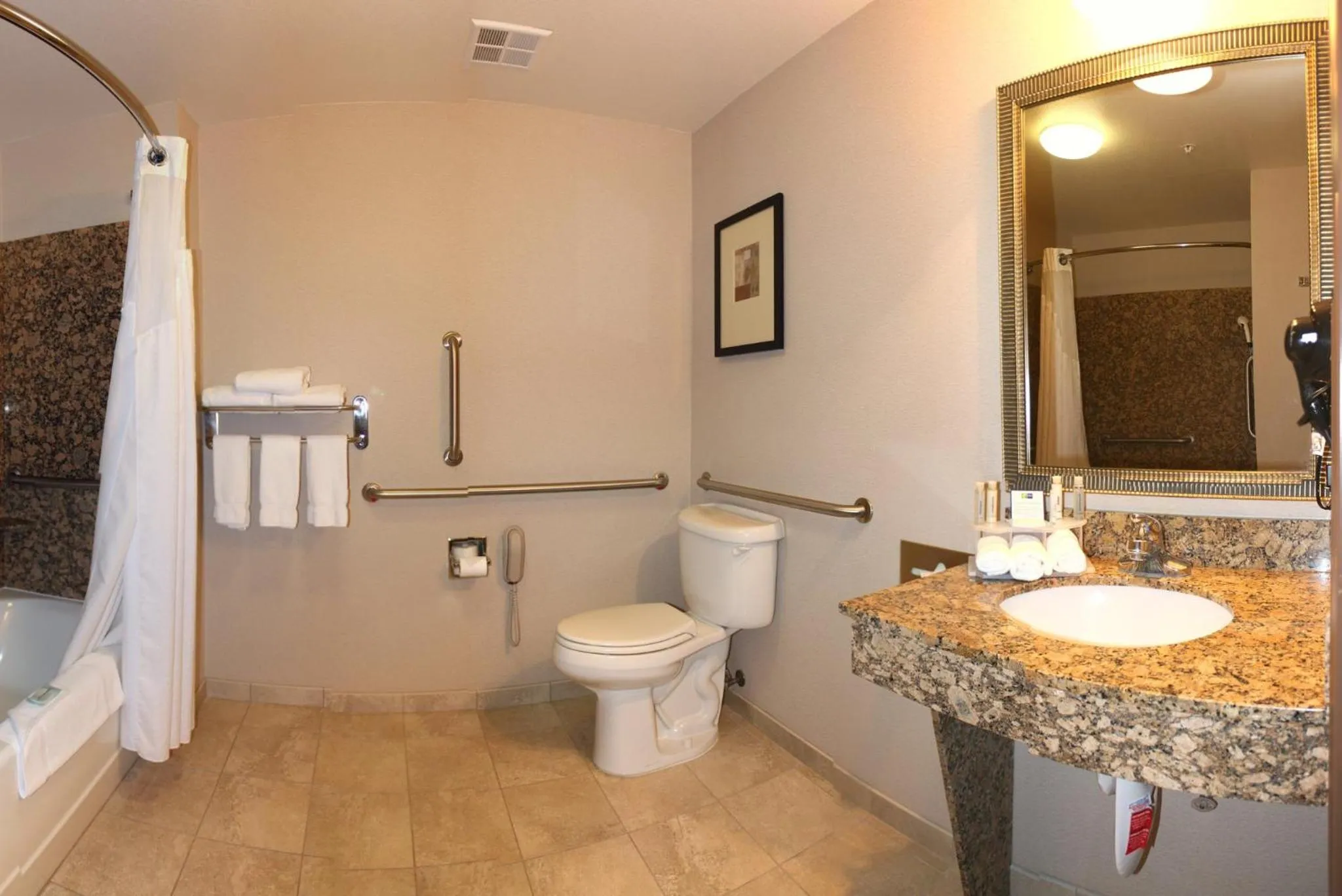 Bathroom in Holiday Inn Express Hotel & Suites Vancouver Mall-Portland Area by IHG