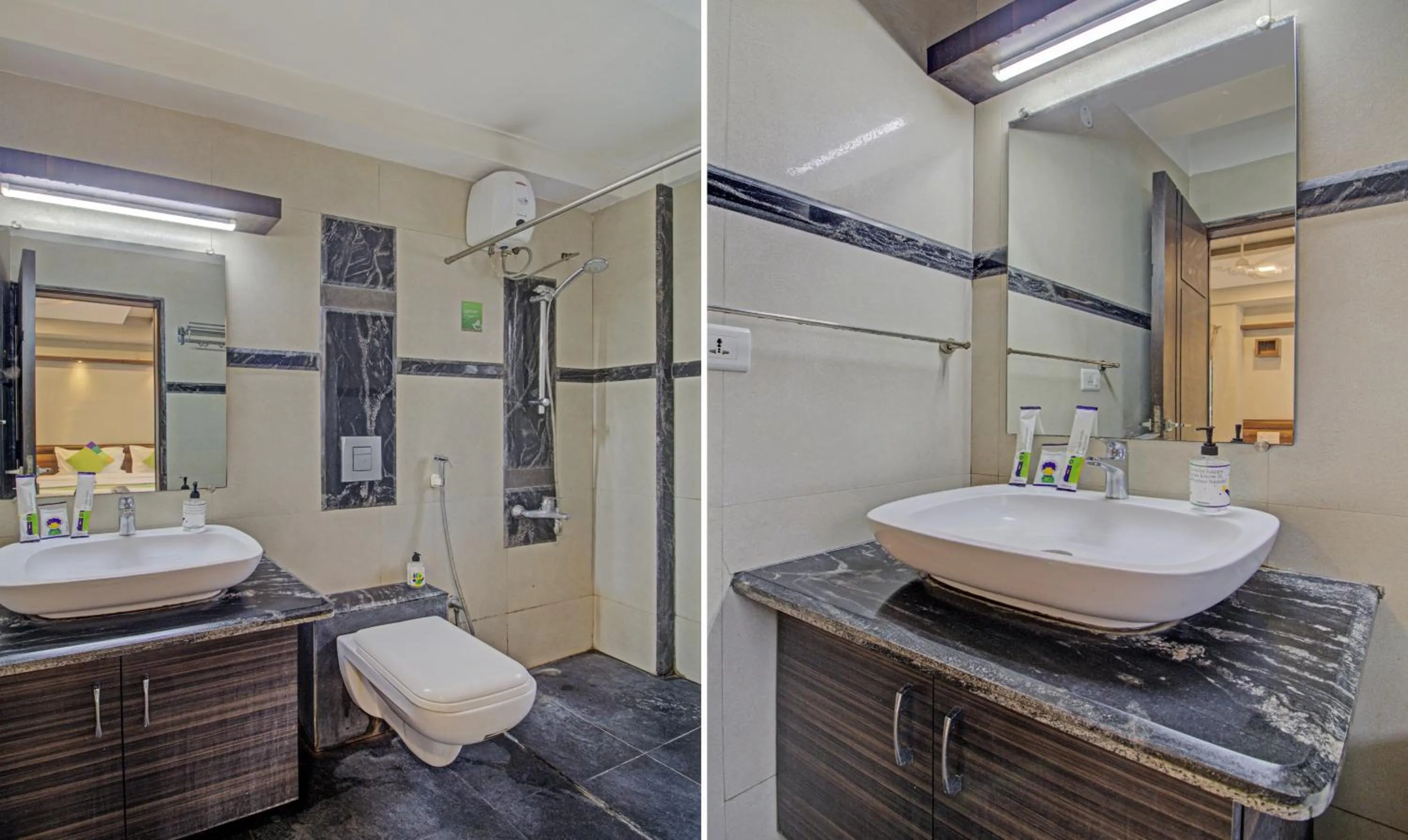 Bathroom in Treebo Sumati Baner