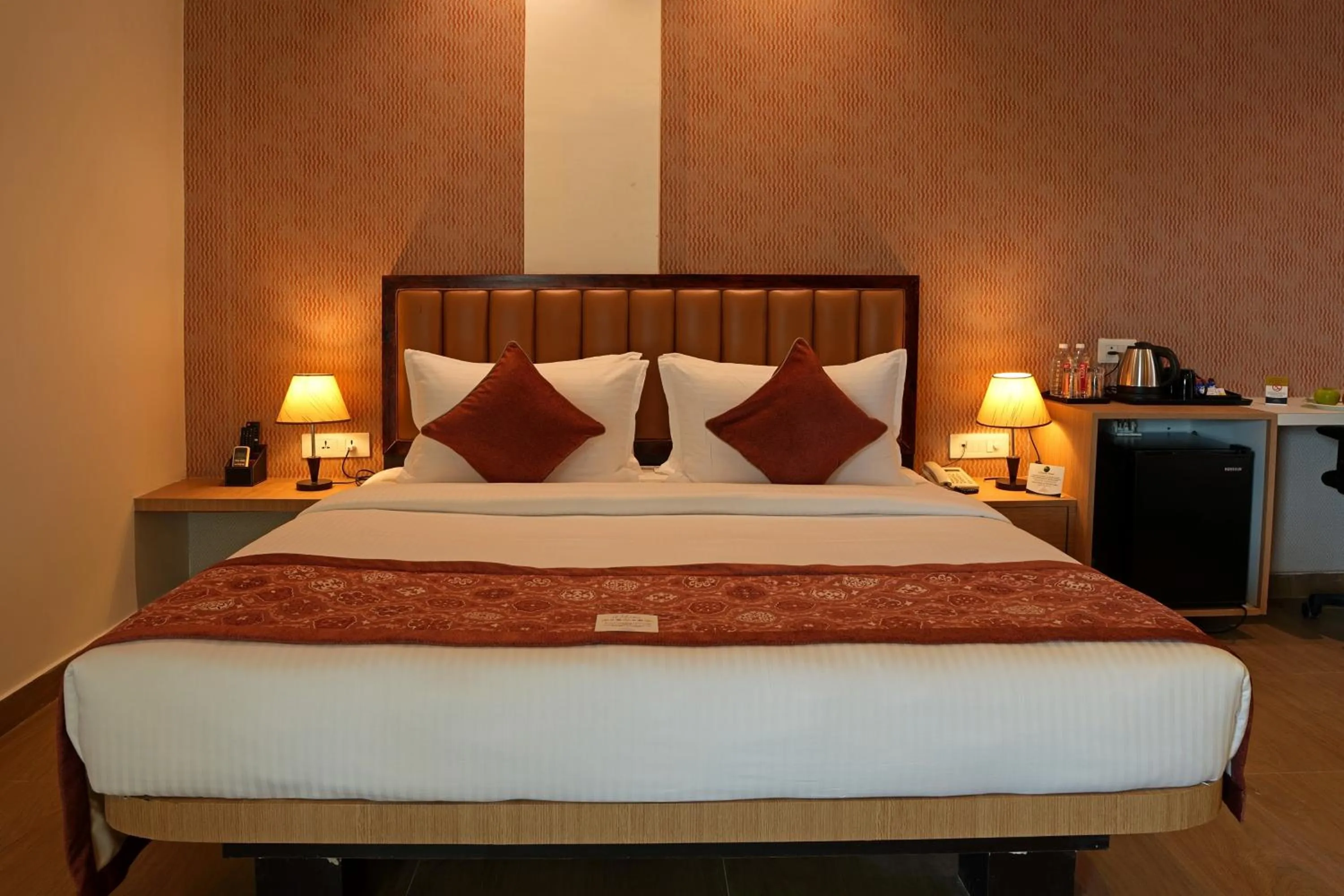 Bed in Grand Continent - Bangalore International Airport