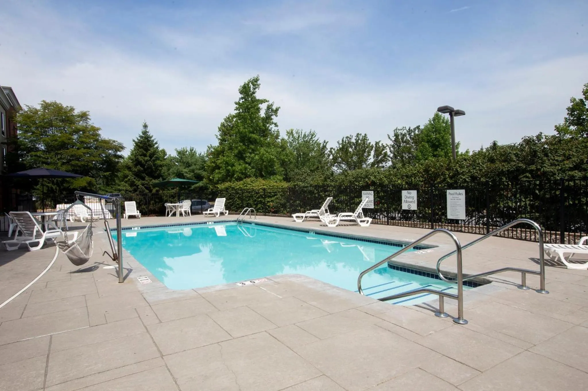 Swimming pool in Holiday Inn Express & Suites Bethlehem Airport-Allentown Area