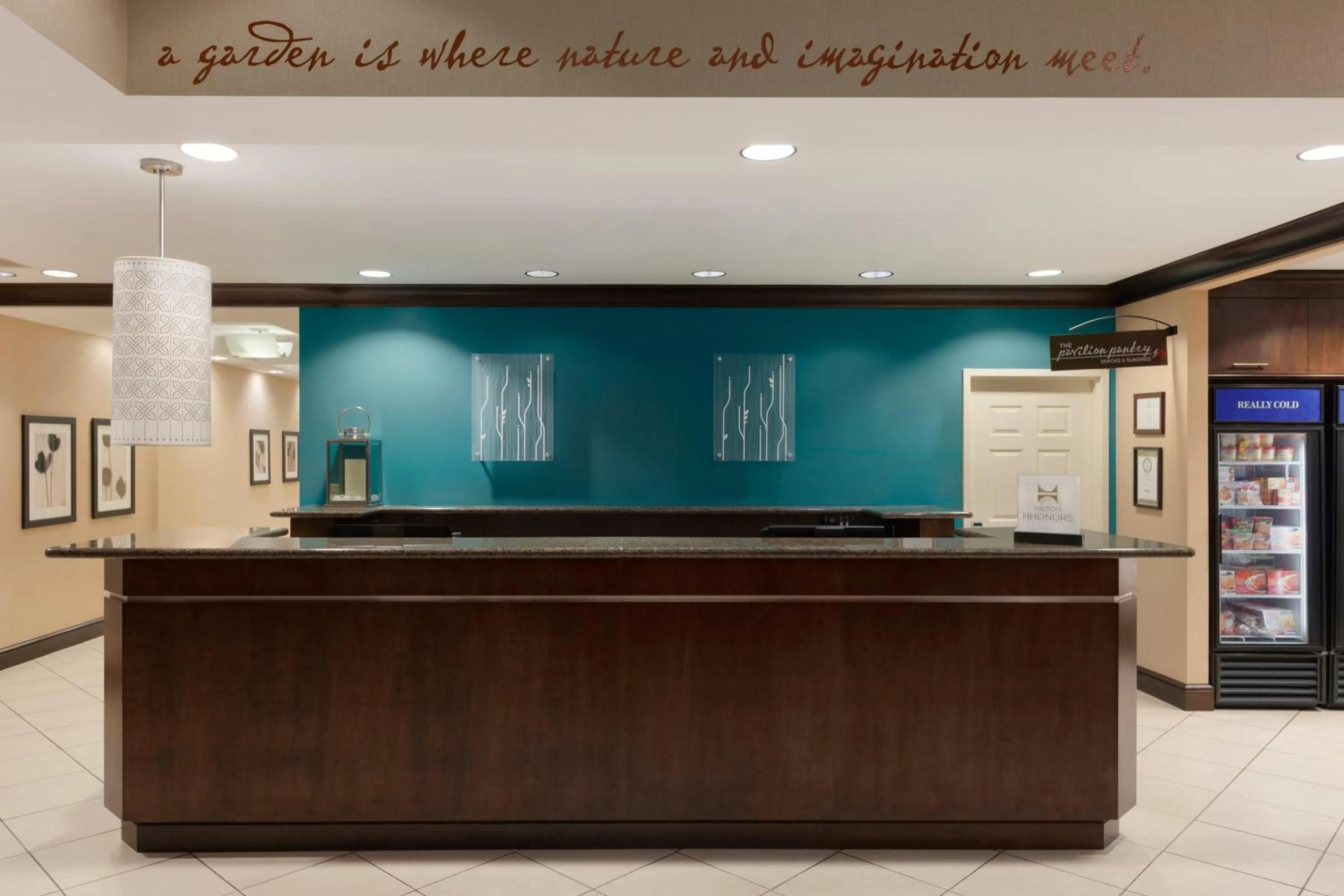 Lobby or reception in Hilton Garden Inn Dulles North