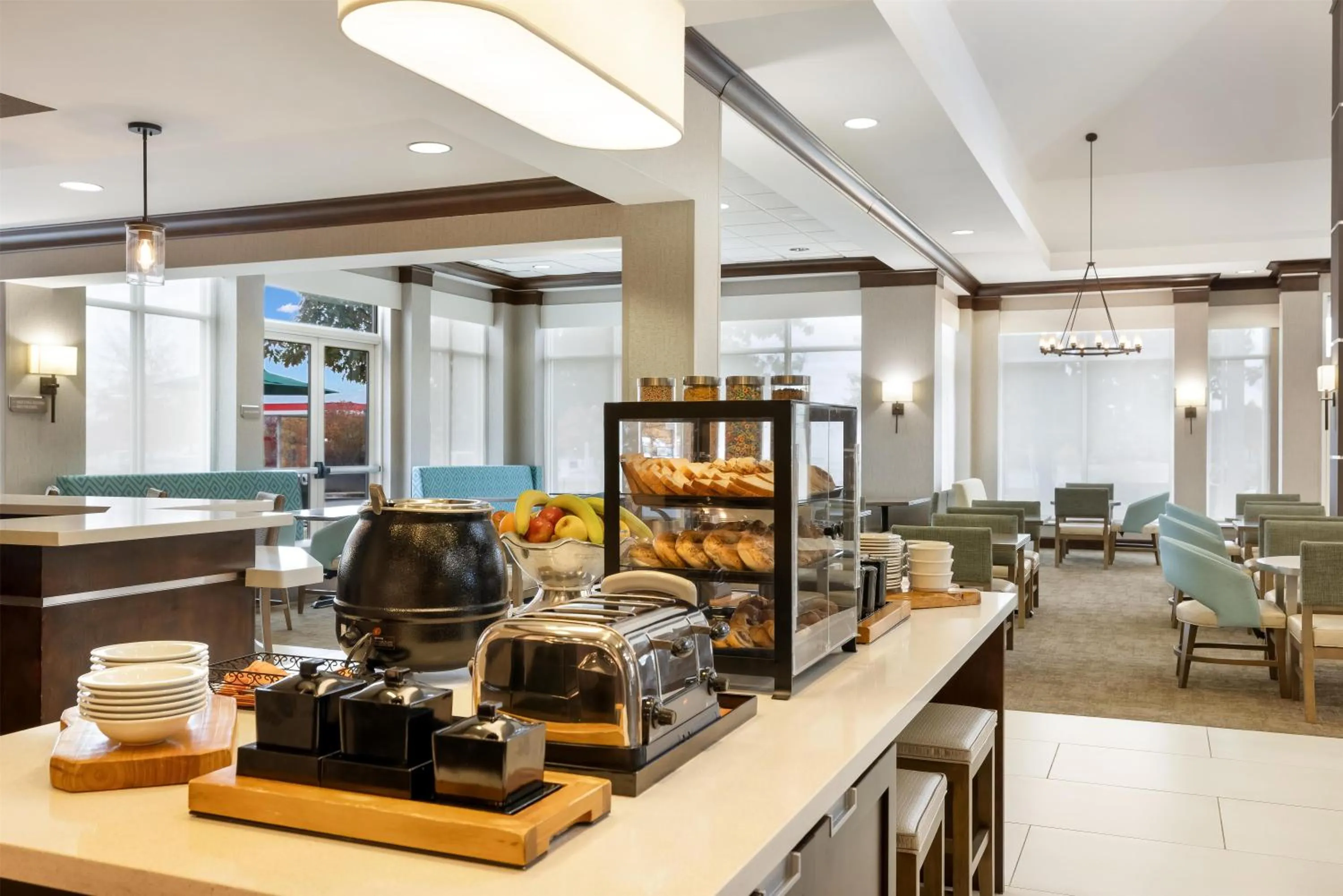 Breakfast in Hilton Garden Inn Dulles North