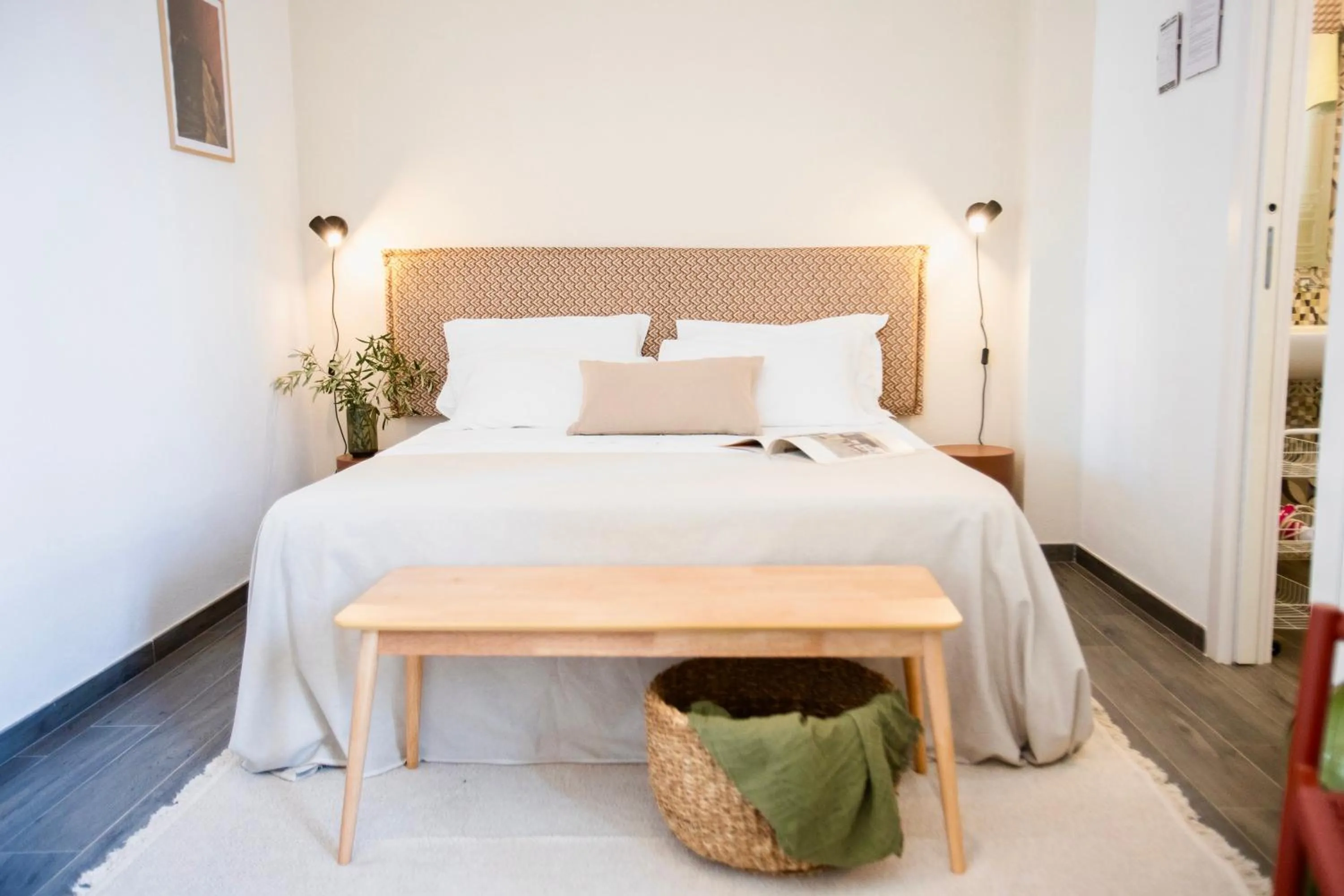 Bed in Tenuta Amostuni-Country House