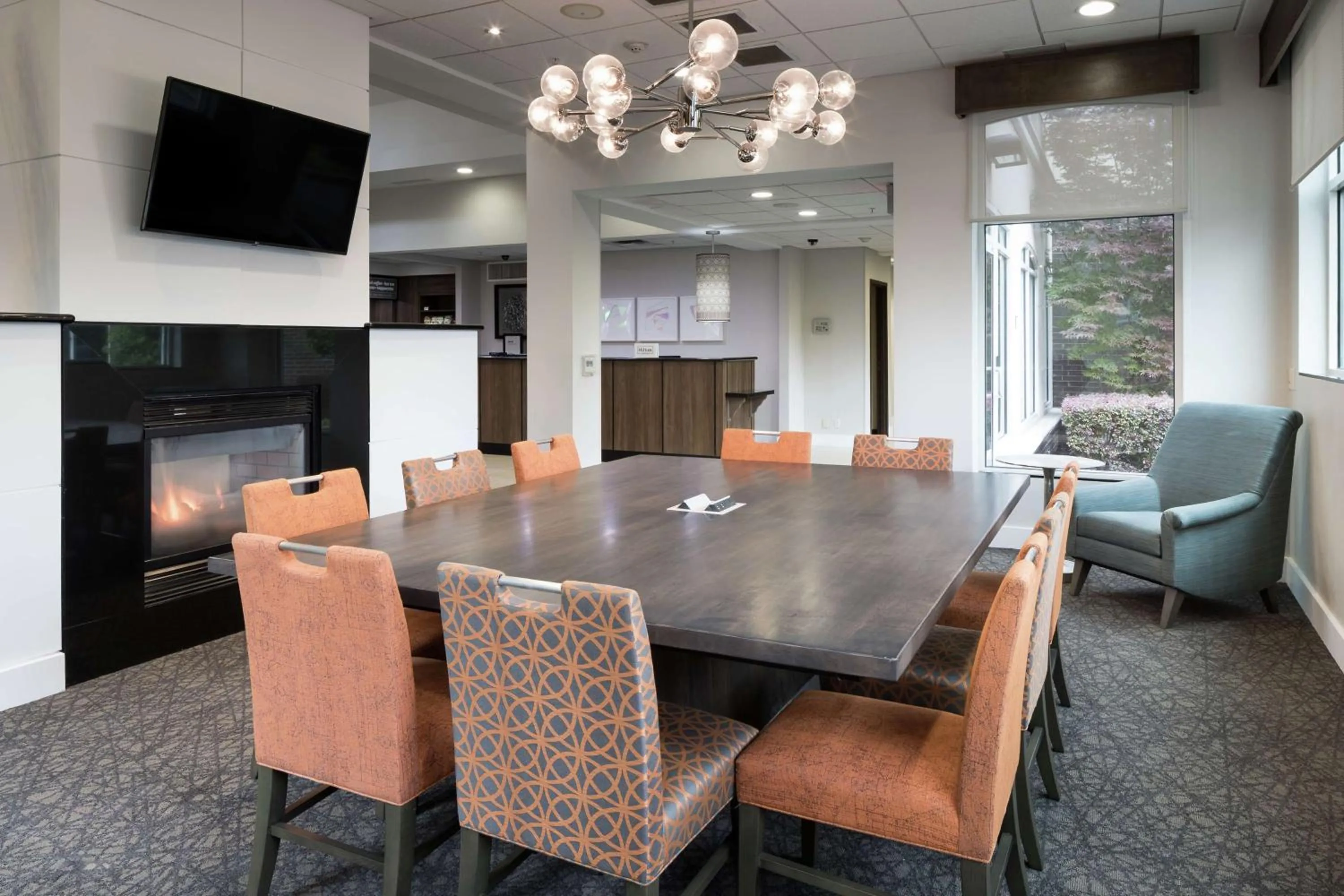 Lobby or reception in Hilton Garden Inn DFW North Grapevine