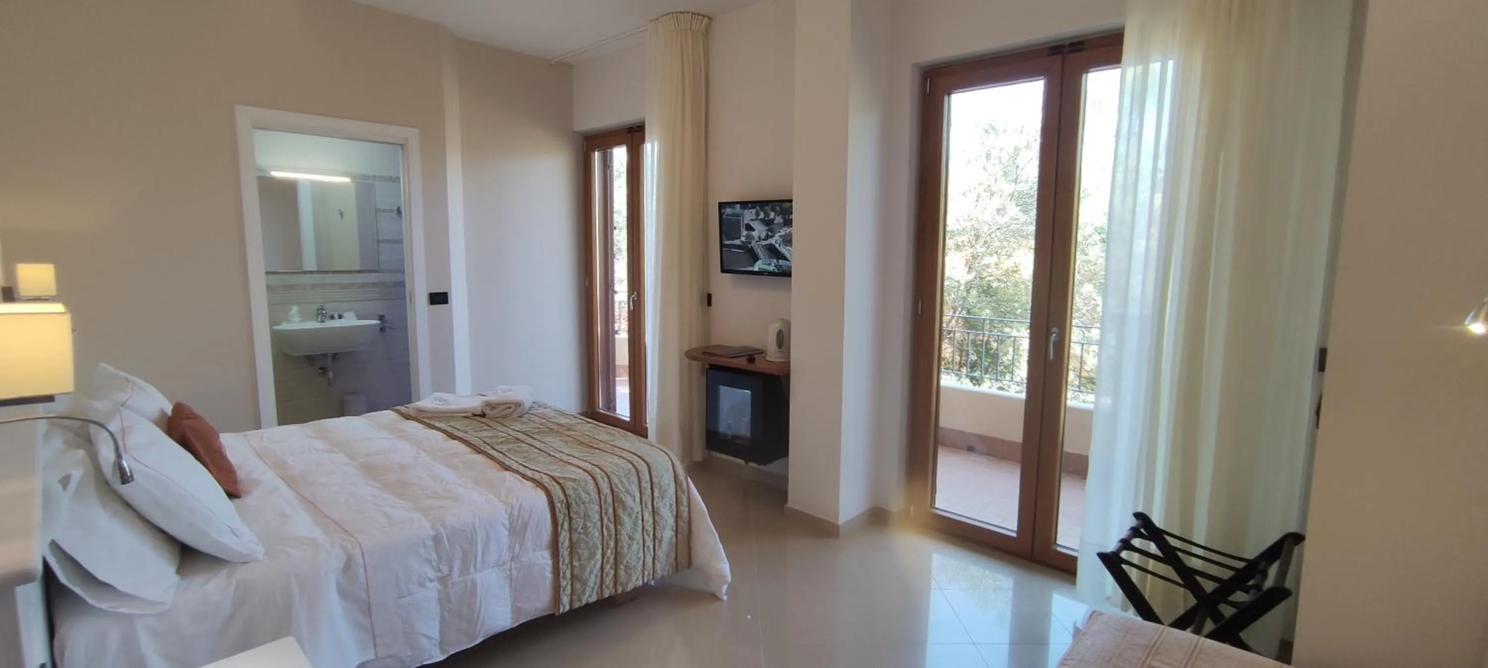 Bed in Hotel Residence Piccolo