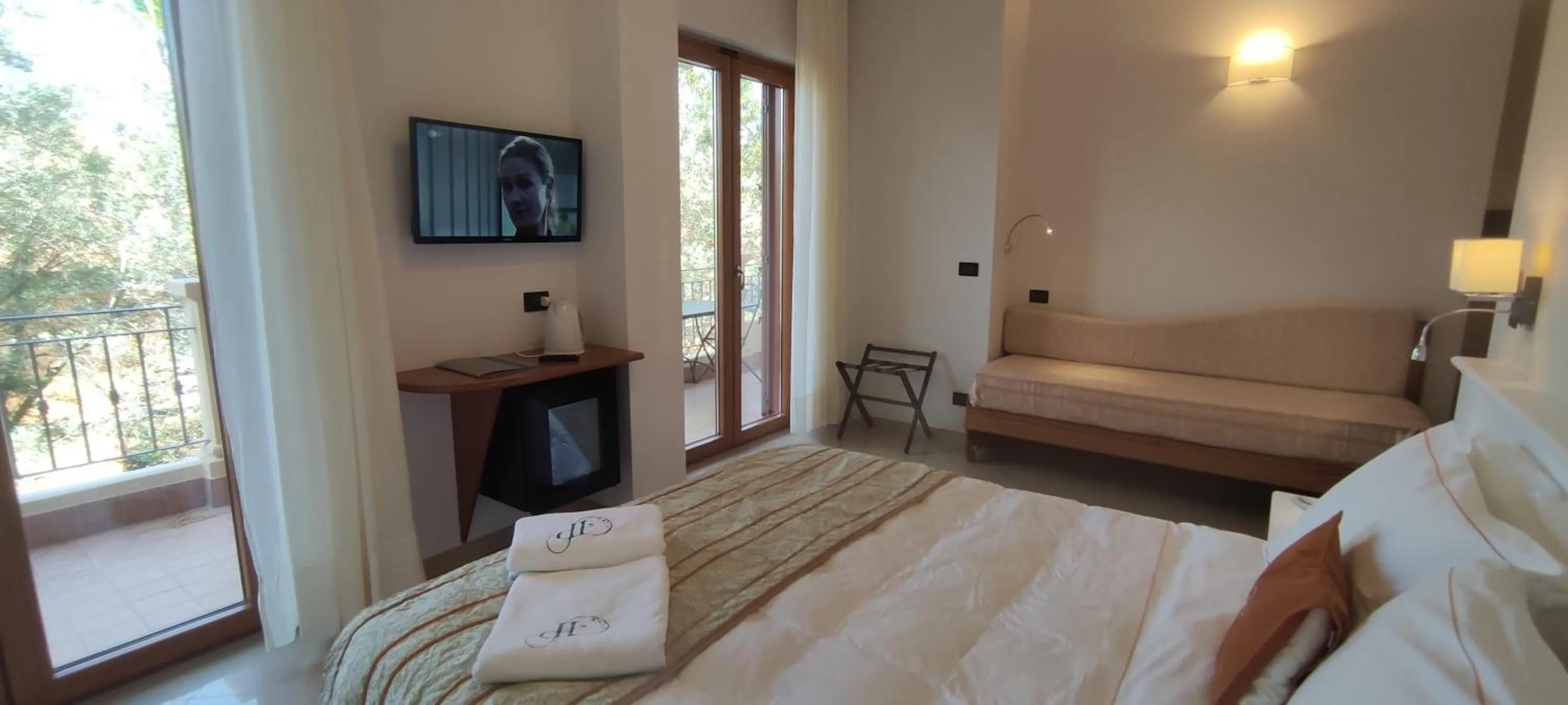 Bed in Hotel Residence Piccolo