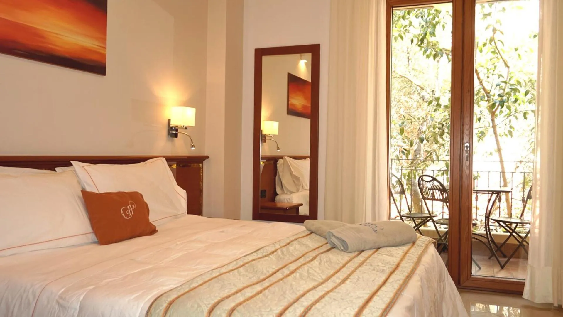 Bed in Hotel Residence Piccolo