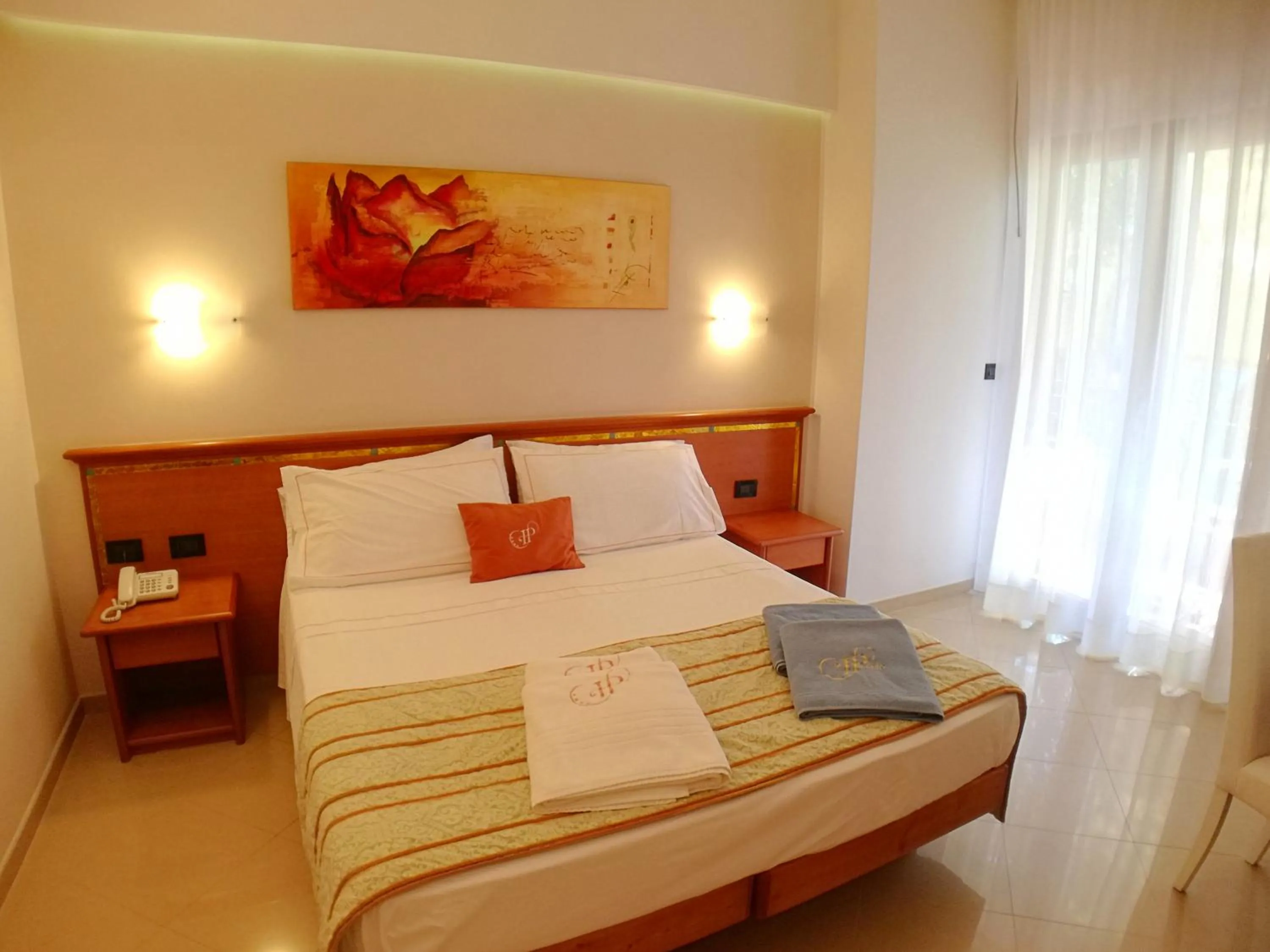 Bedroom, Bed in Hotel Residence Piccolo