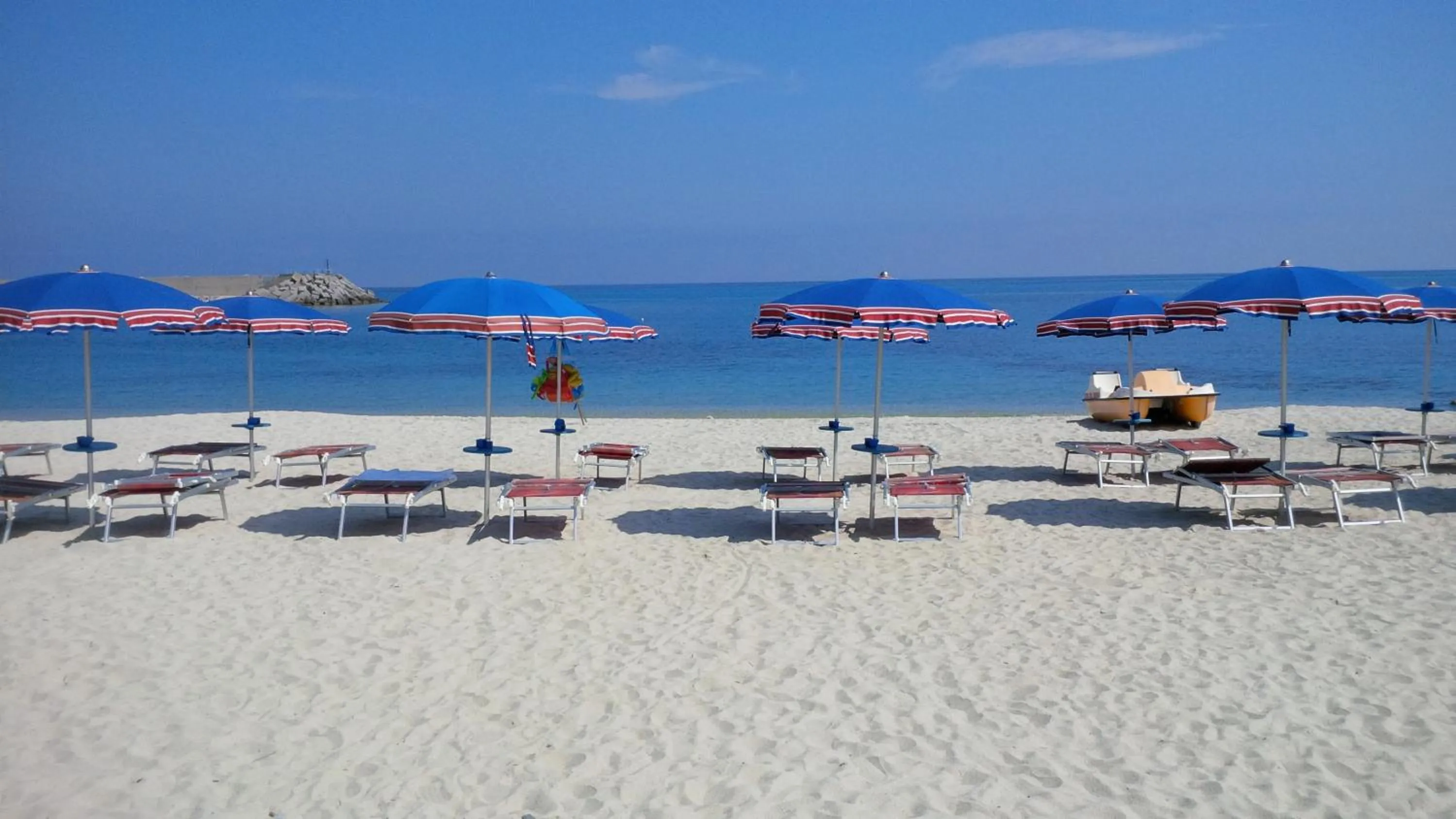Beach in Hotel Residence Piccolo