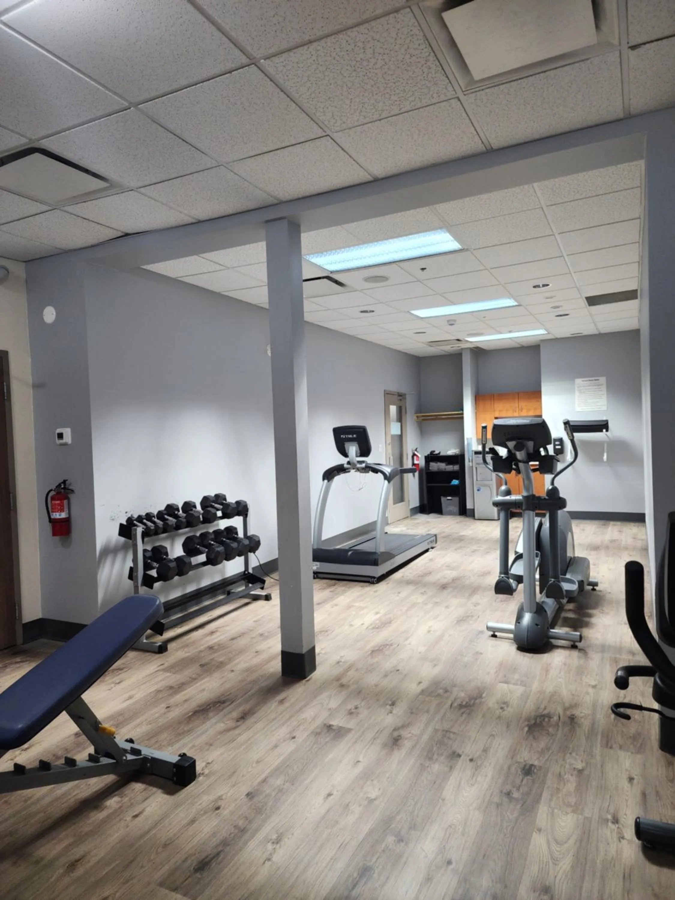 Fitness centre/facilities in Merit Hotel & Suites