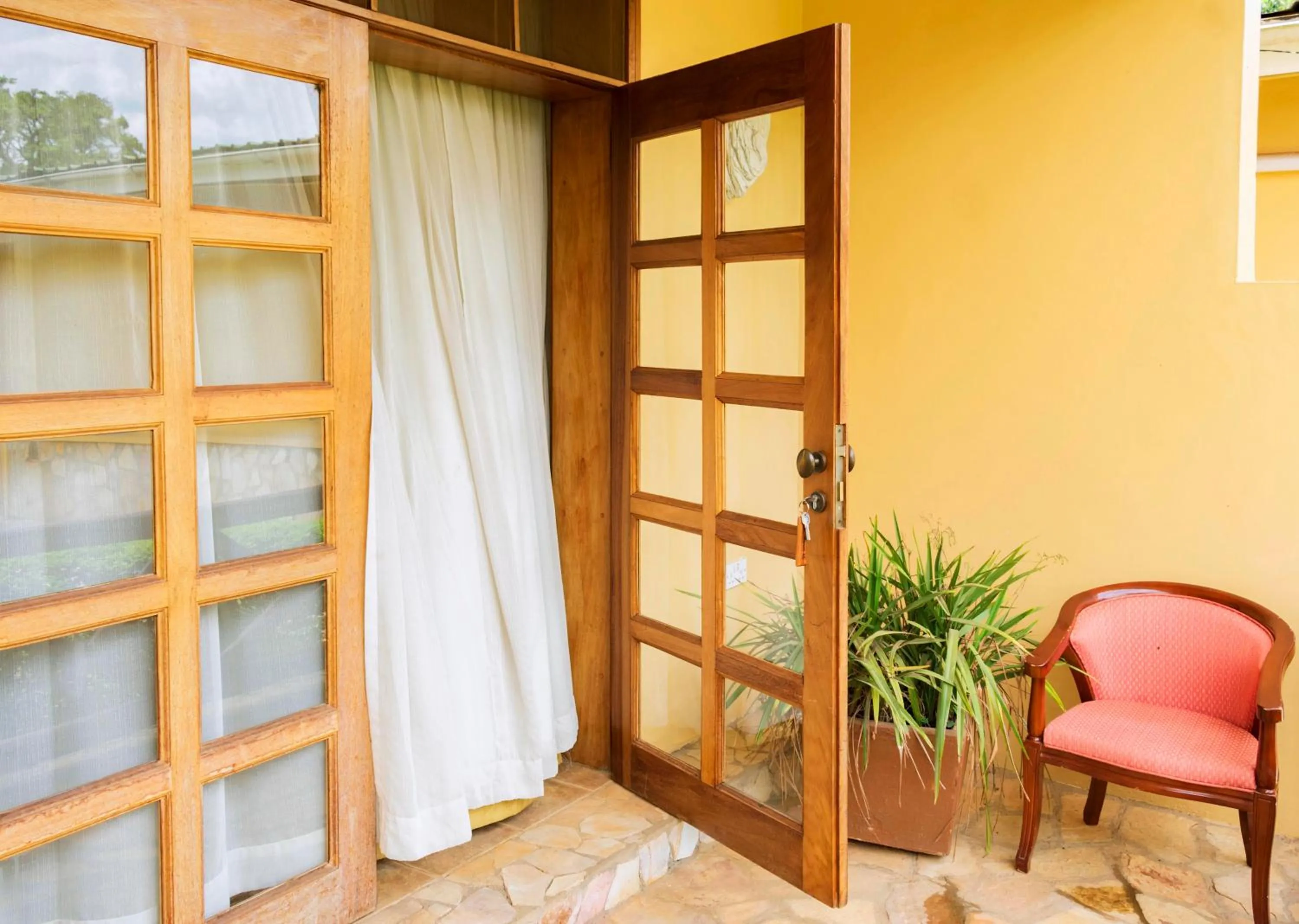Balcony/Terrace in Mountains of the Moon Hotel Fort Portal