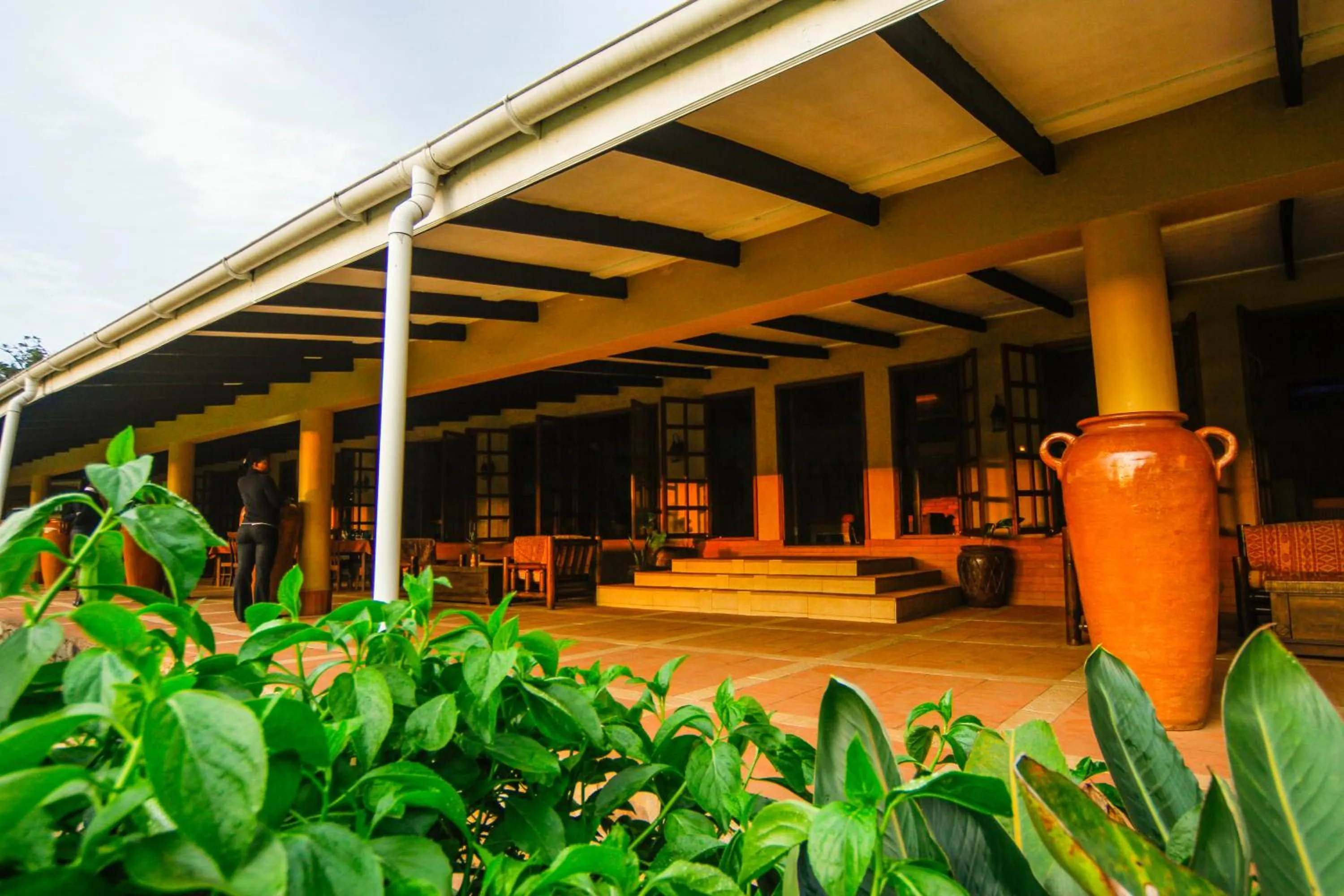Facade/entrance in Mountains of the Moon Hotel Fort Portal