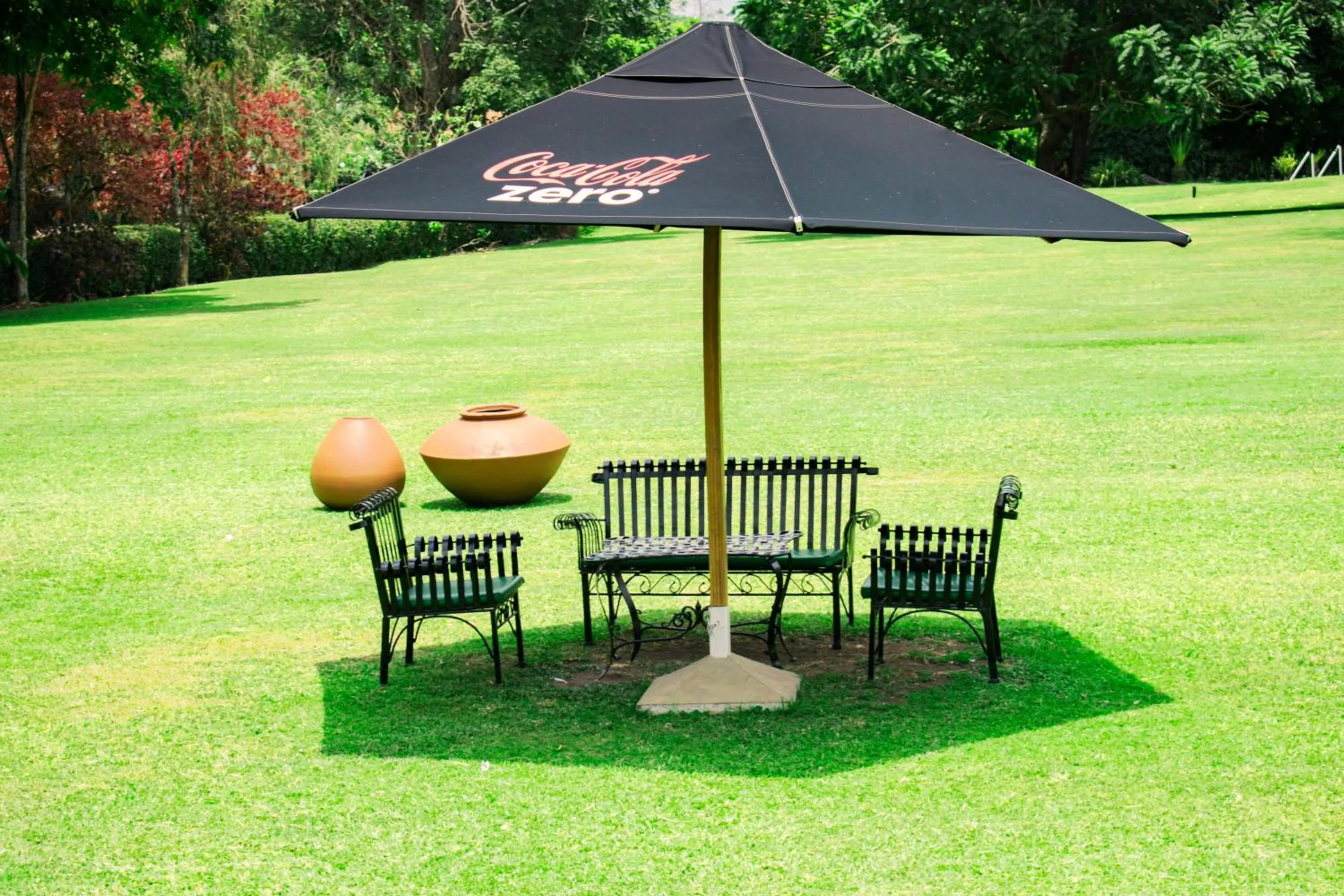 Patio in Mountains of the Moon Hotel Fort Portal