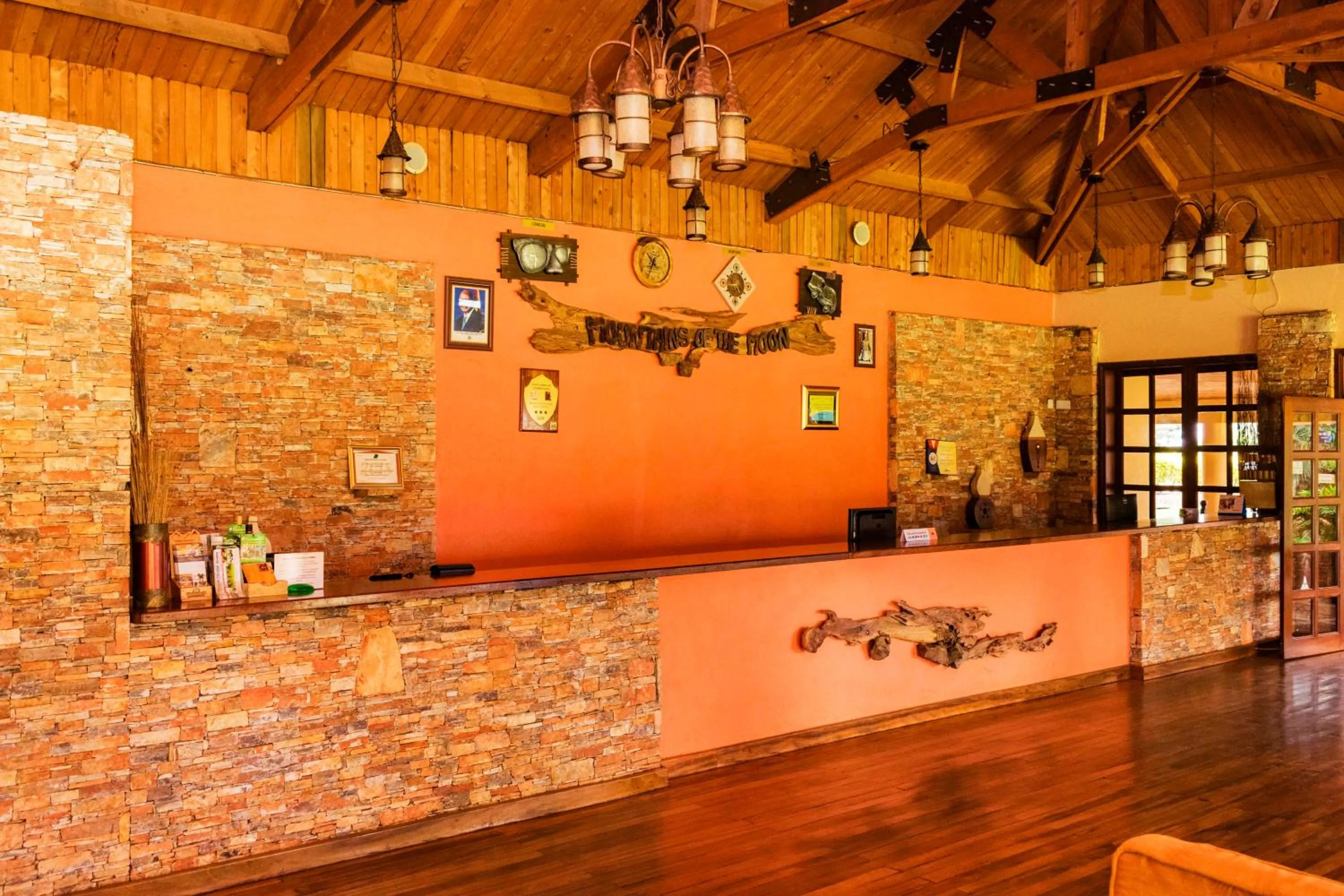 Lobby or reception in Mountains of the Moon Hotel Fort Portal