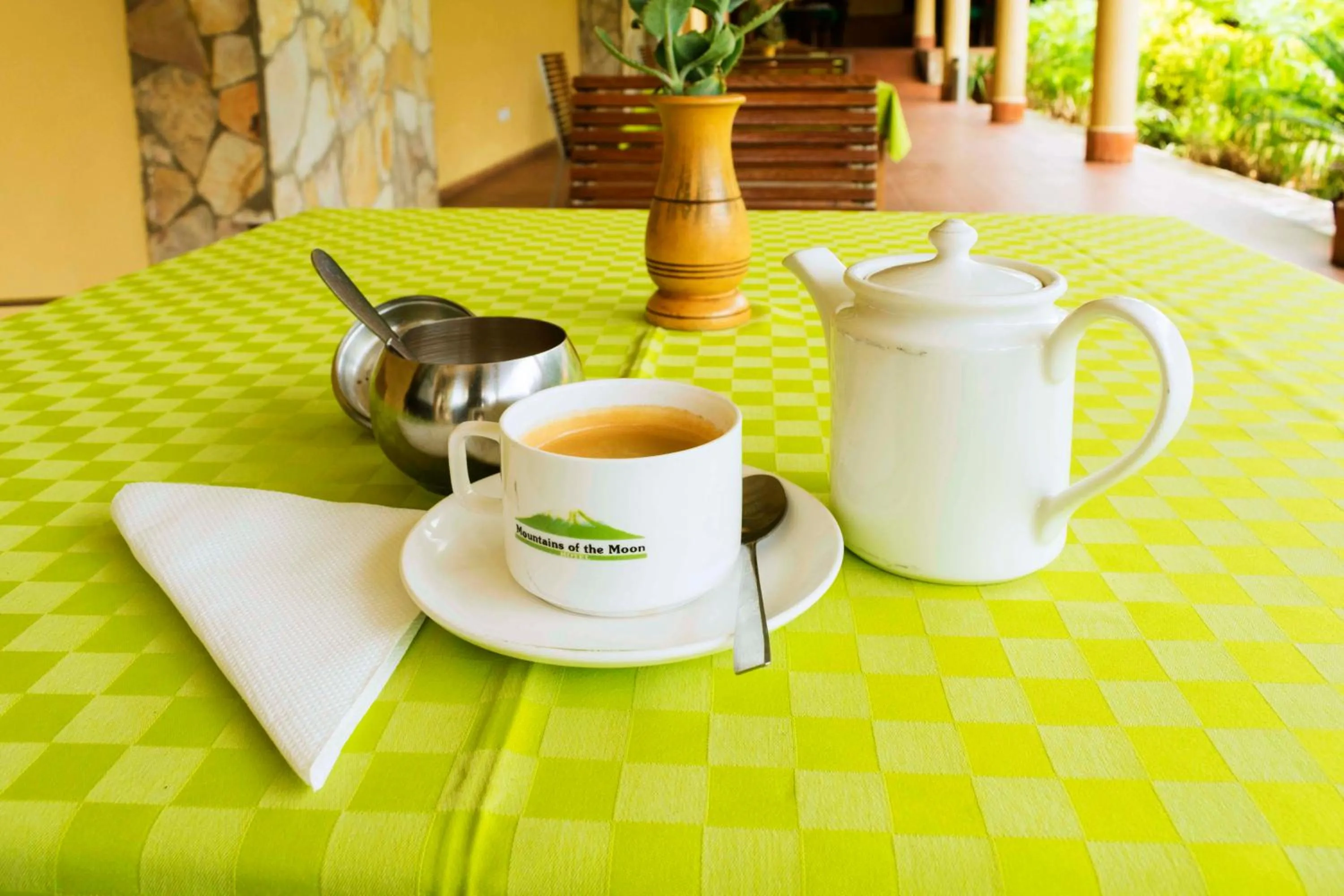 Breakfast in Mountains of the Moon Hotel Fort Portal