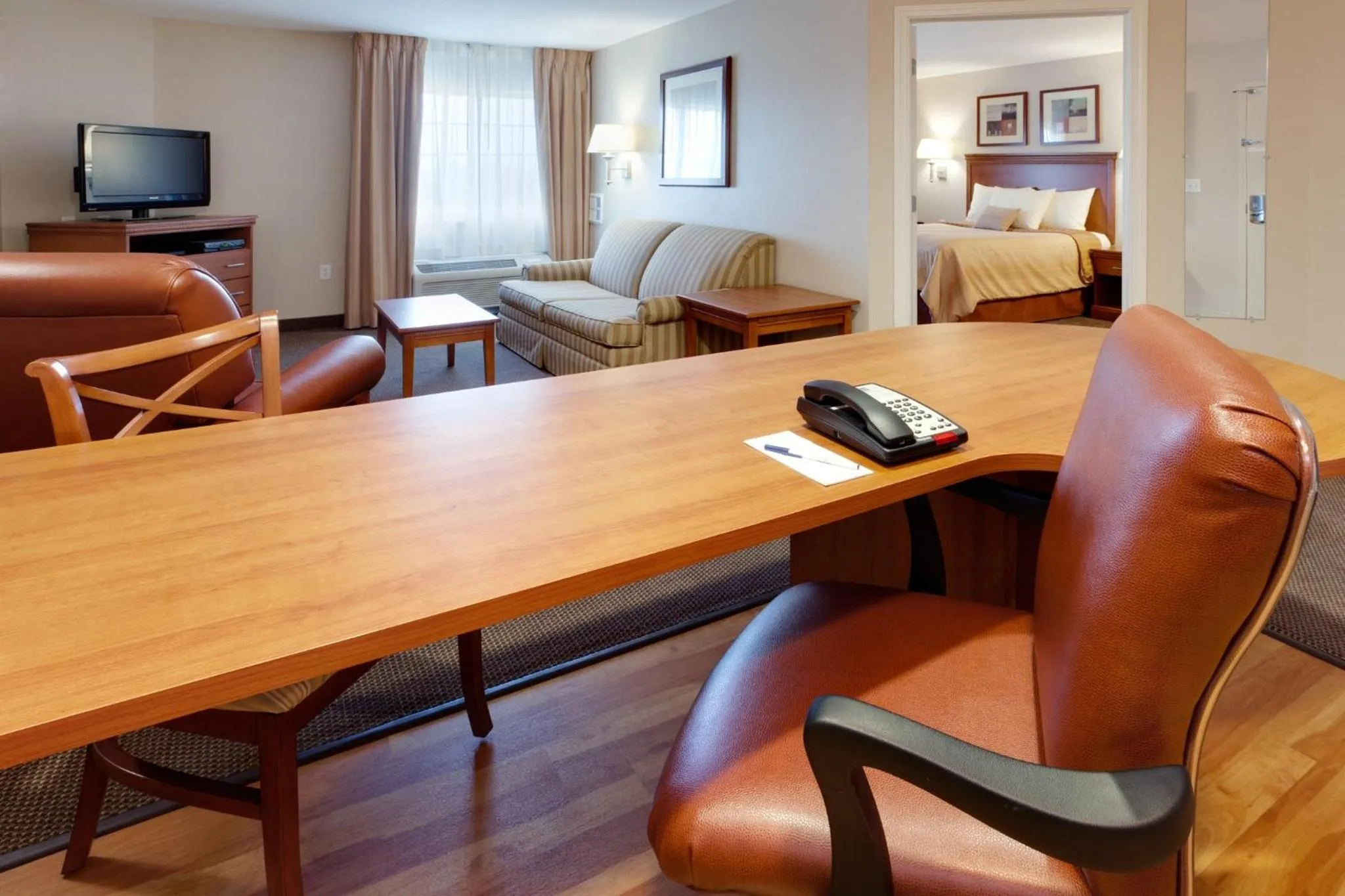 Bedroom, Bed in Candlewood Suites Watertown Fort Drum by IHG