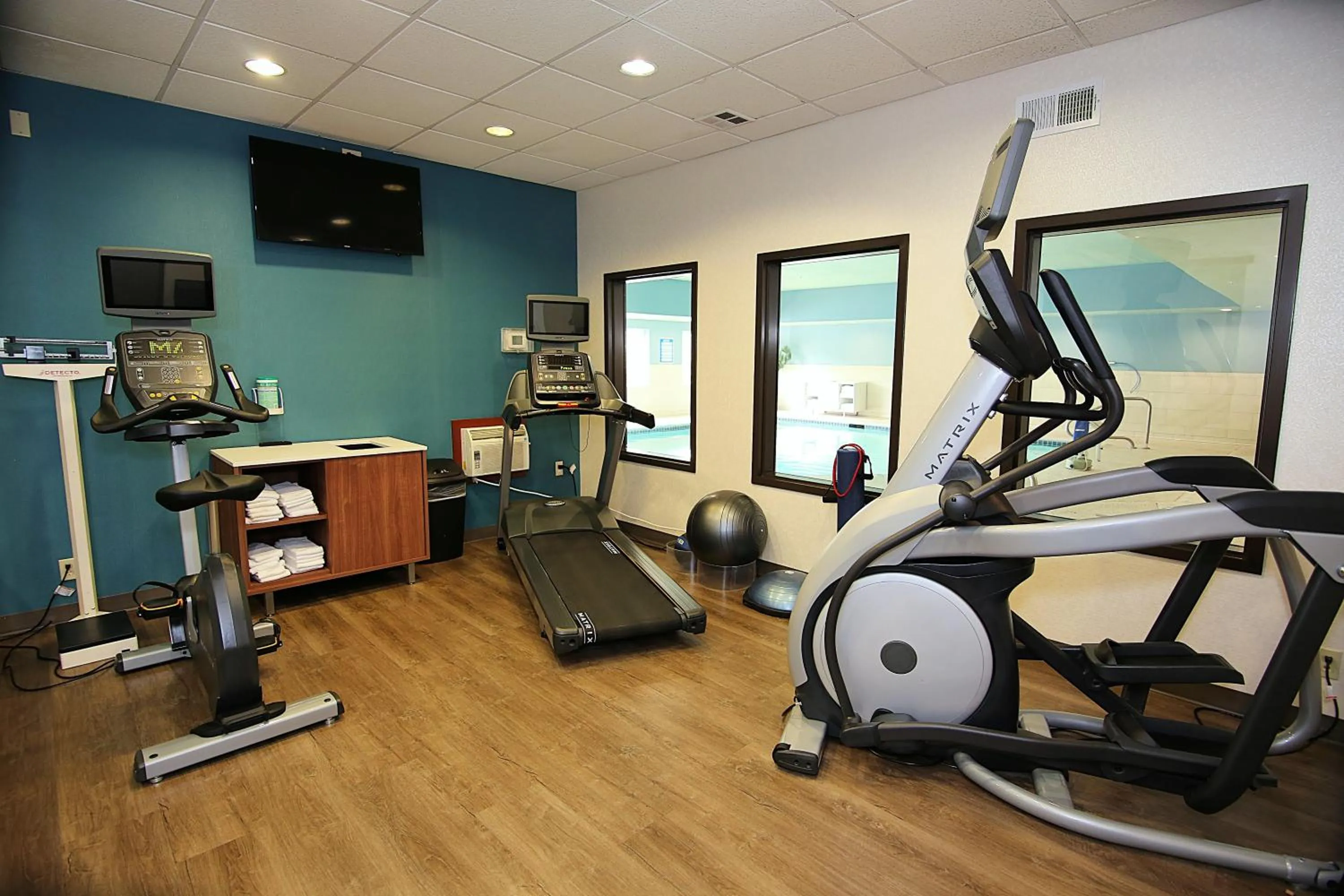Fitness centre/facilities in Holiday Inn Express Hotel & Suites Ashland by IHG
