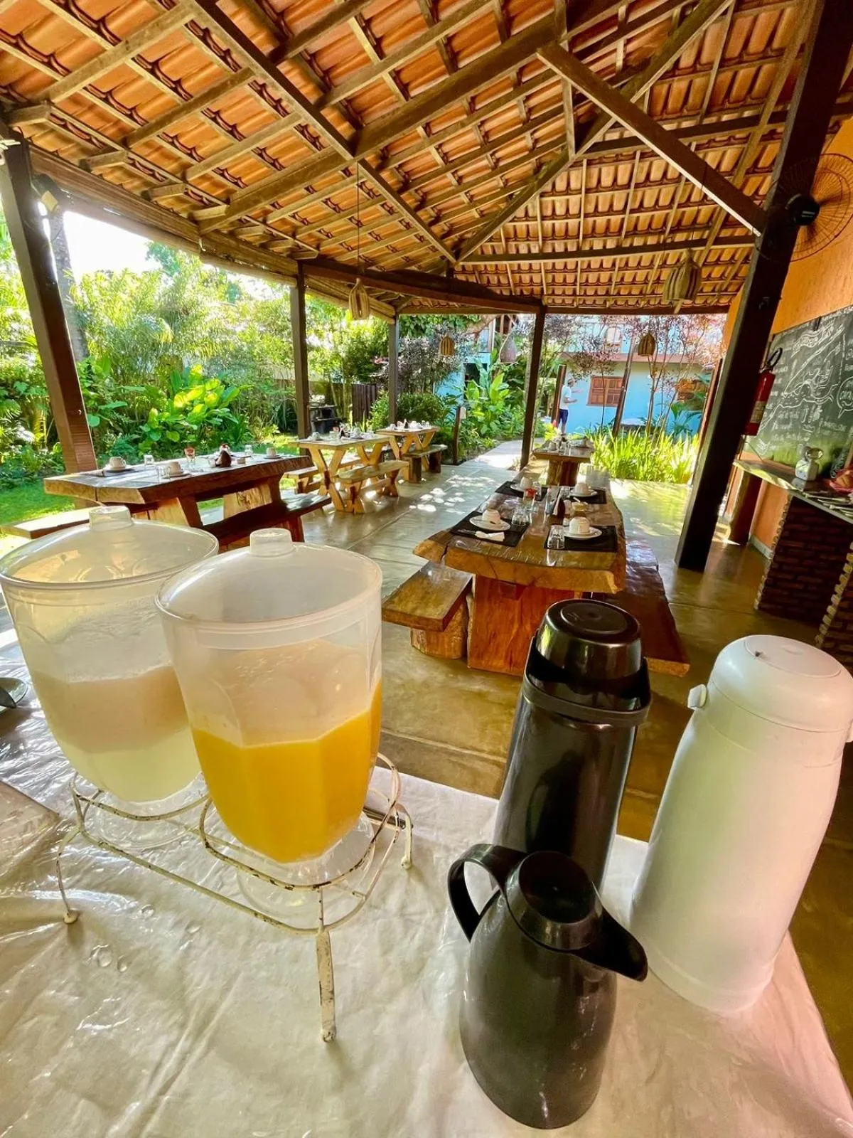 Breakfast in Pousada Jambrero