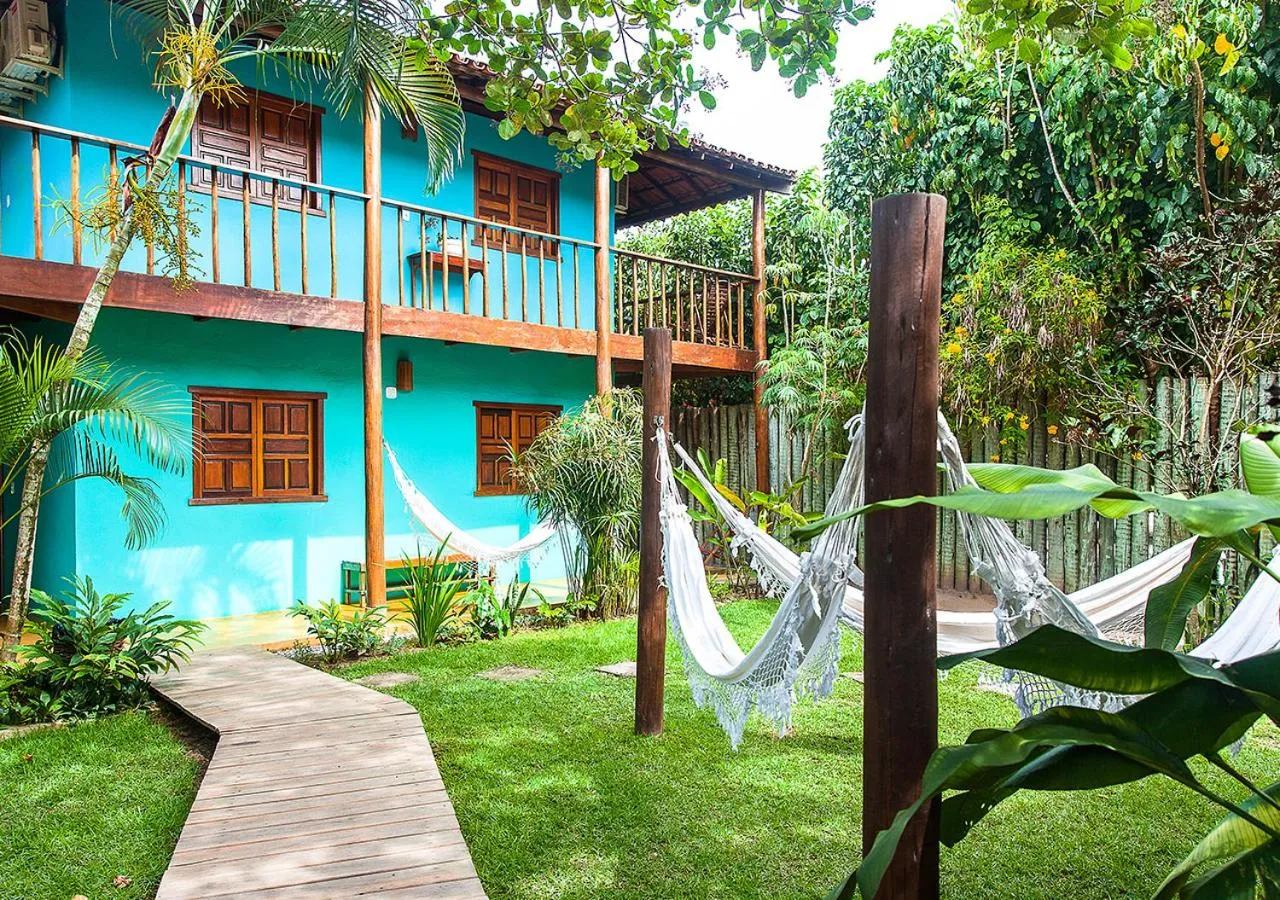 Garden view in Pousada Jambrero