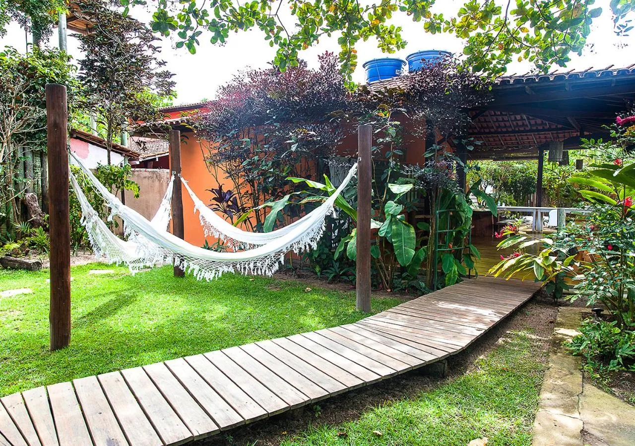 Garden view in Pousada Jambrero