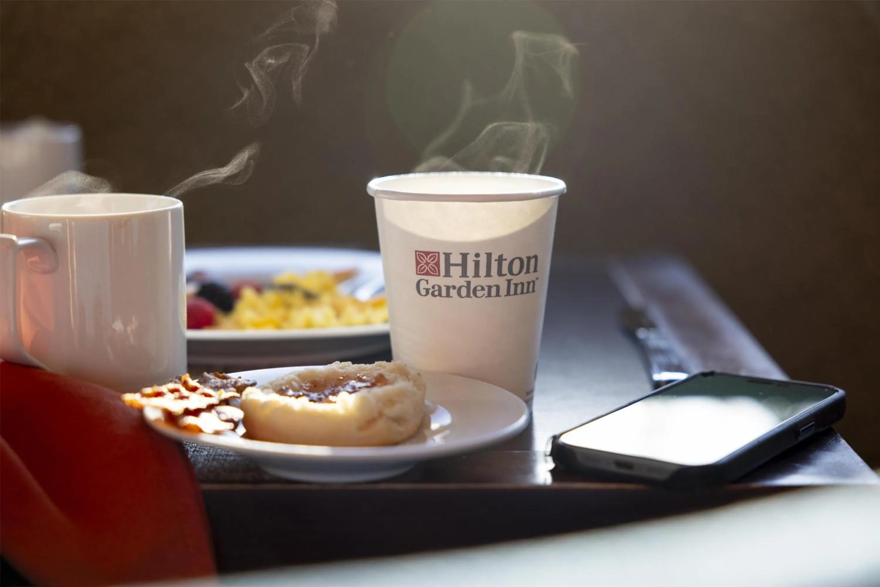 Breakfast in Hilton Garden Inn Albany