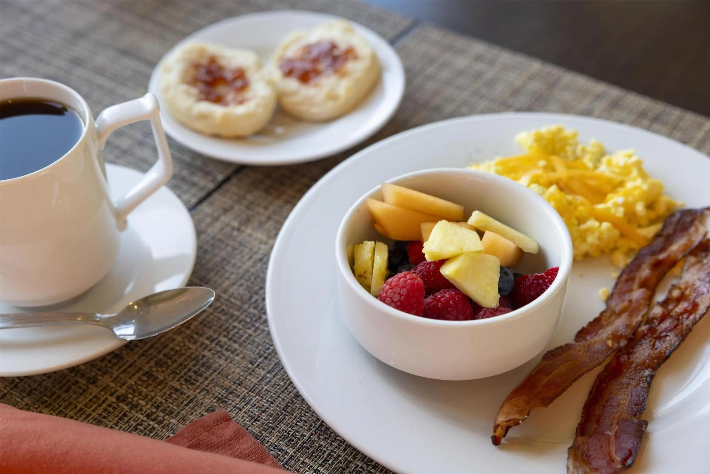 Breakfast in Hilton Garden Inn Albany