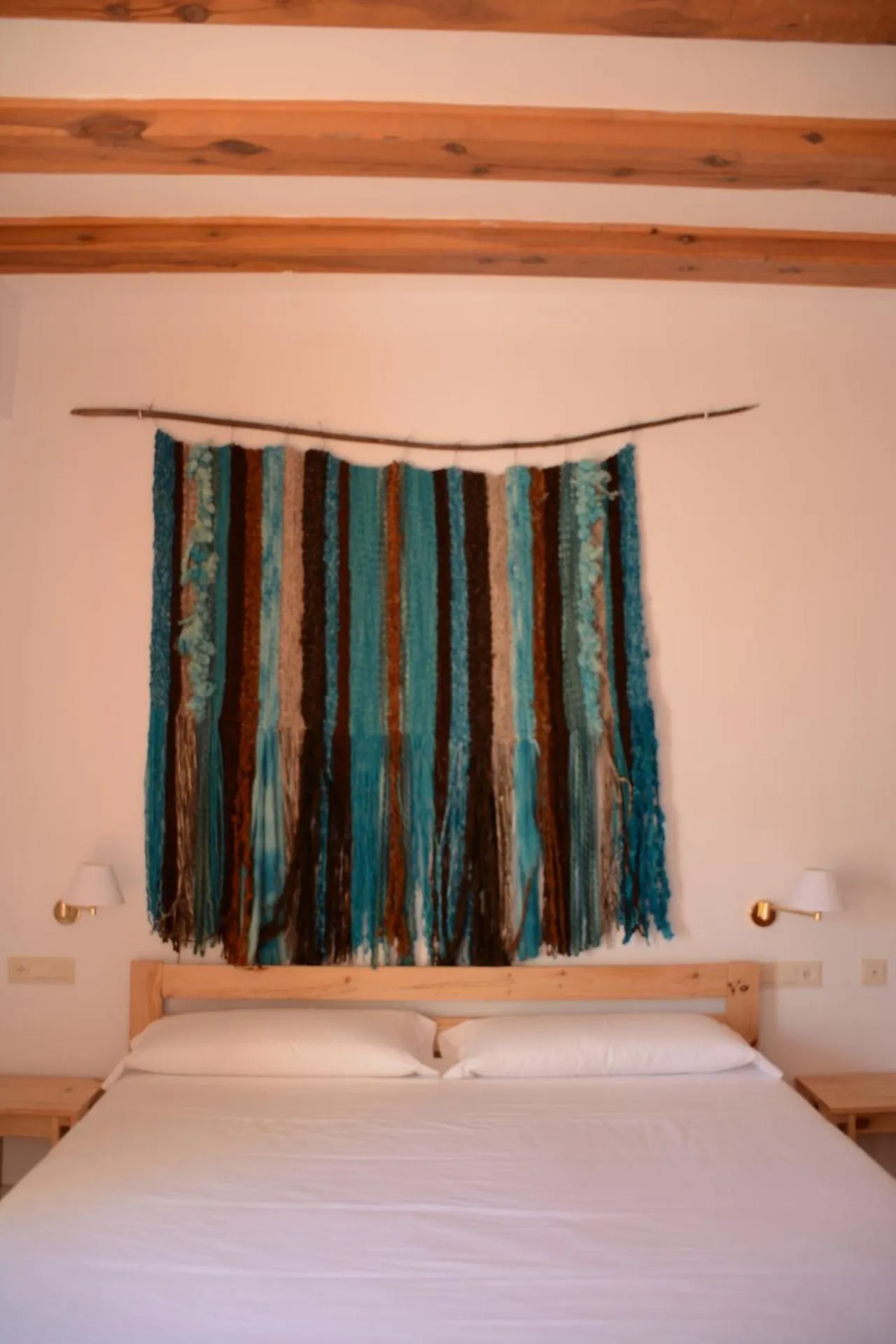 Decorative detail, Bed in Posada Hoyos de Iregua