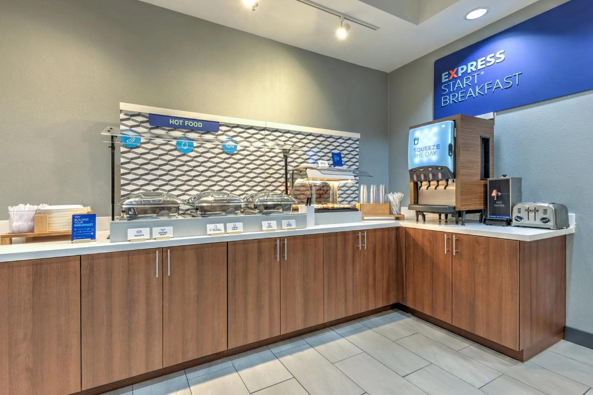 Breakfast in Holiday Inn Express Hotel and Suites Athens by IHG