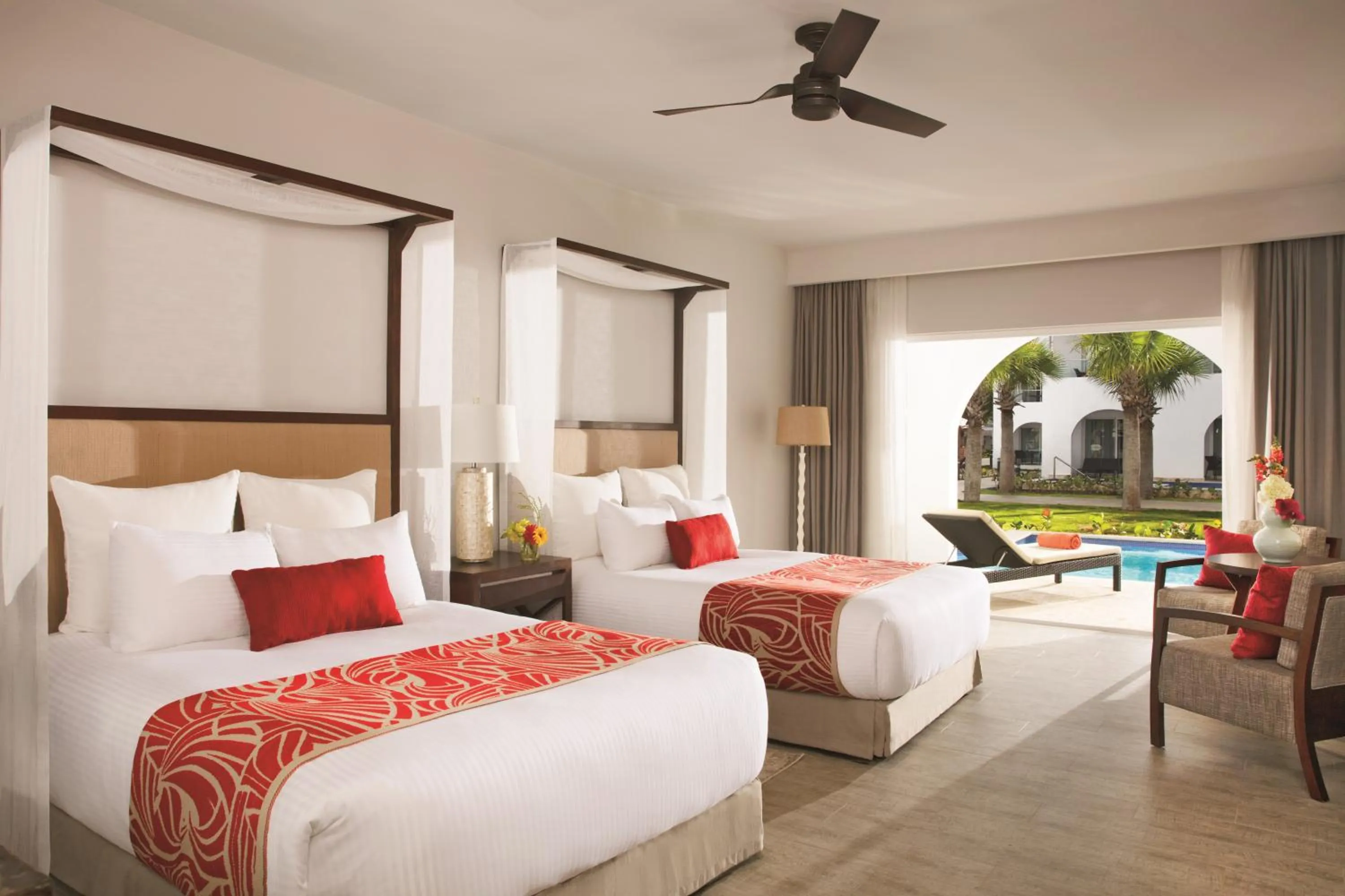 Bedroom, Bed in Dreams Dominicus La Romana Resort & Spa