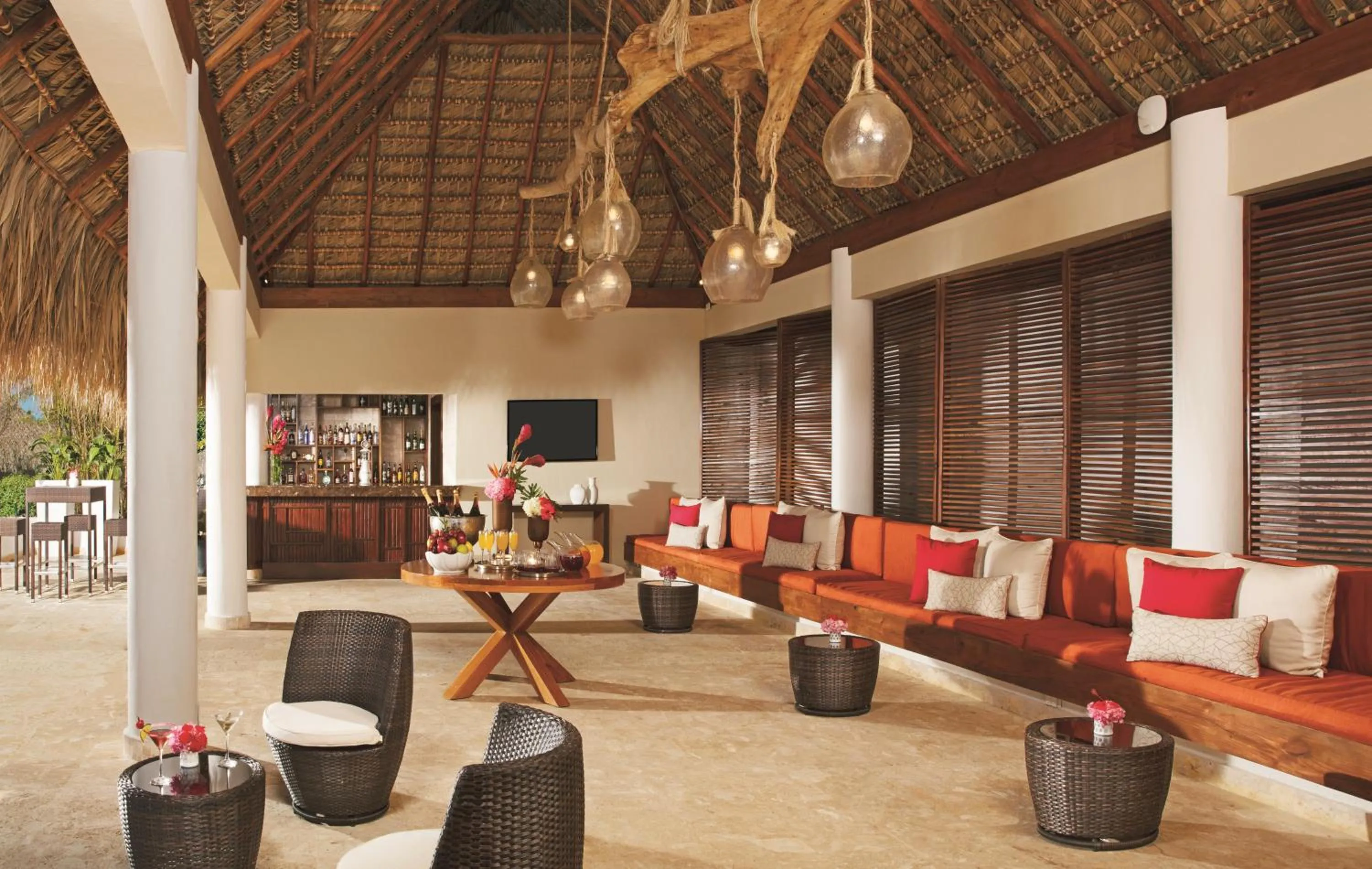 Lounge or bar in Dreams Dominicus La Romana Resort & Spa