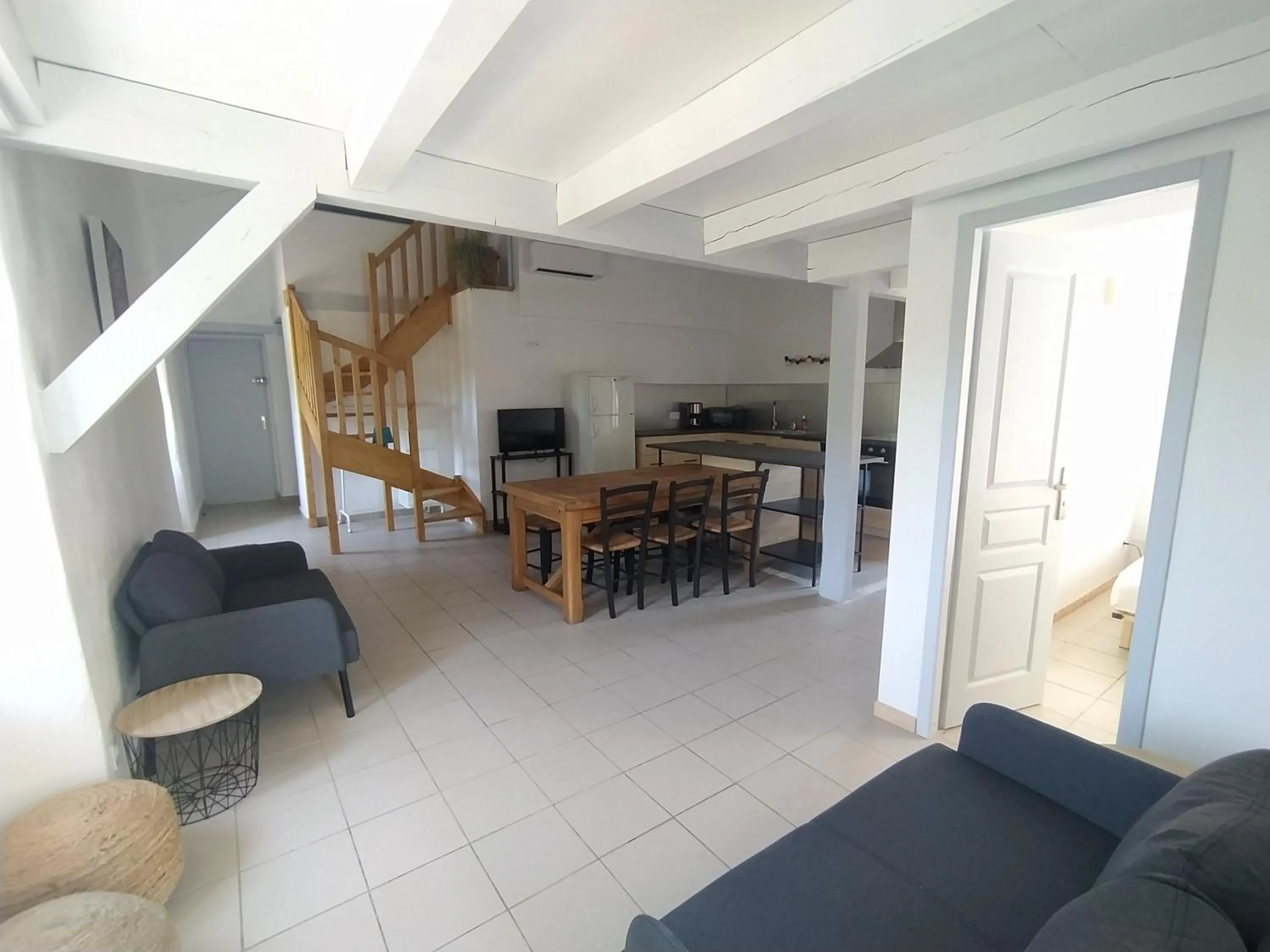 Living room in La Maison du Chassezac