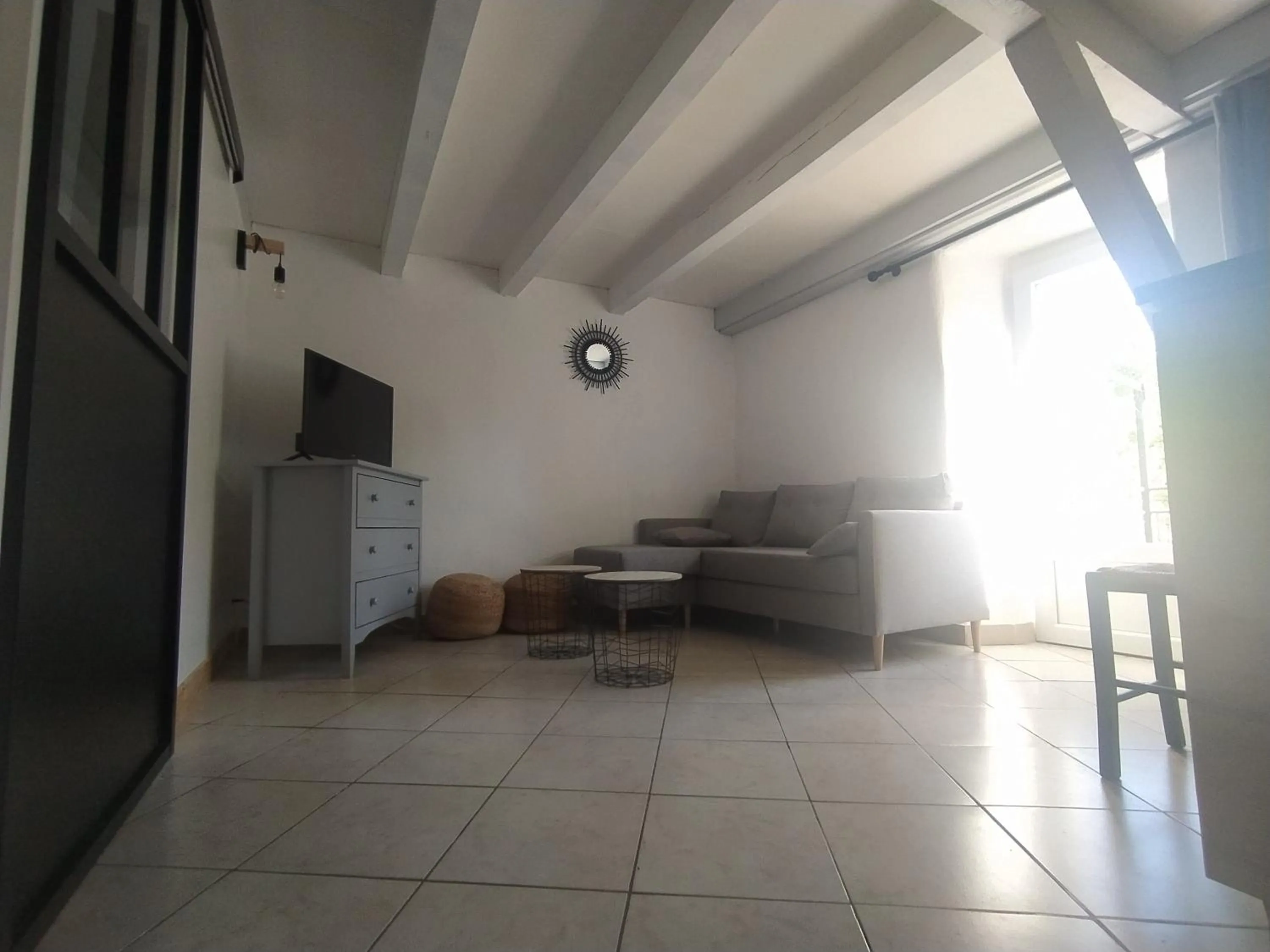 Living room in La Maison du Chassezac