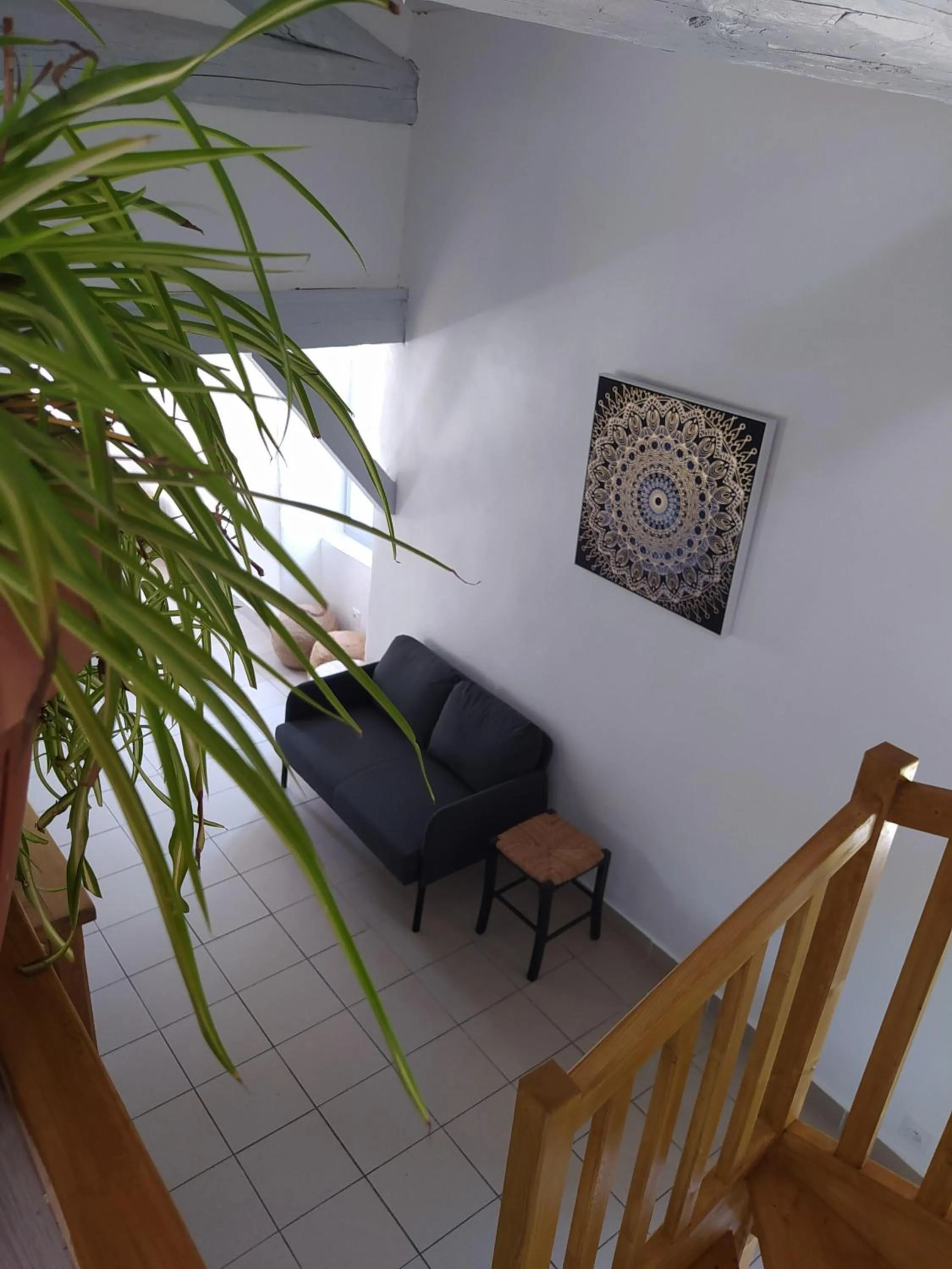 Living room in La Maison du Chassezac