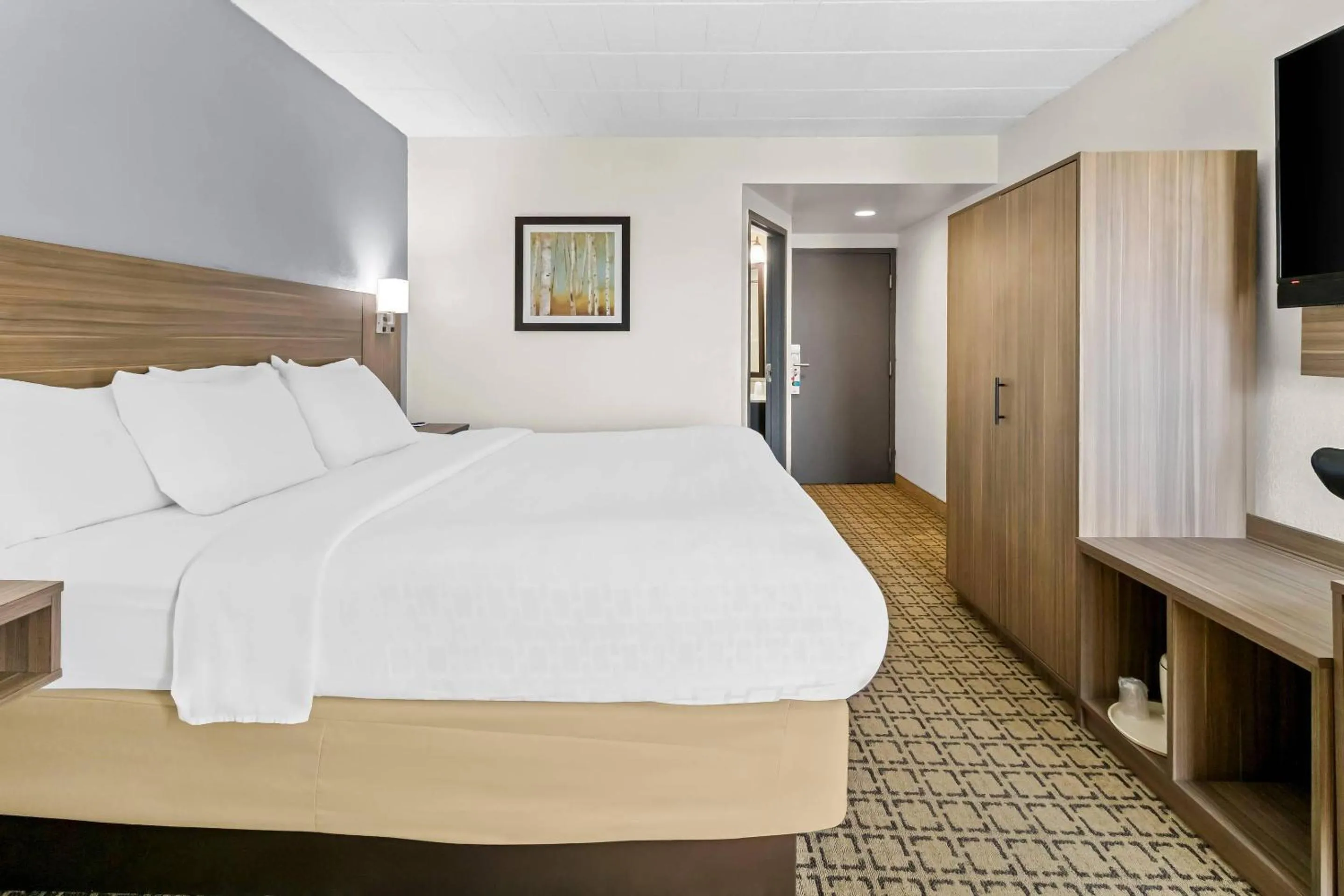 Bedroom, Bed in Clarion Inn Cranberry Township