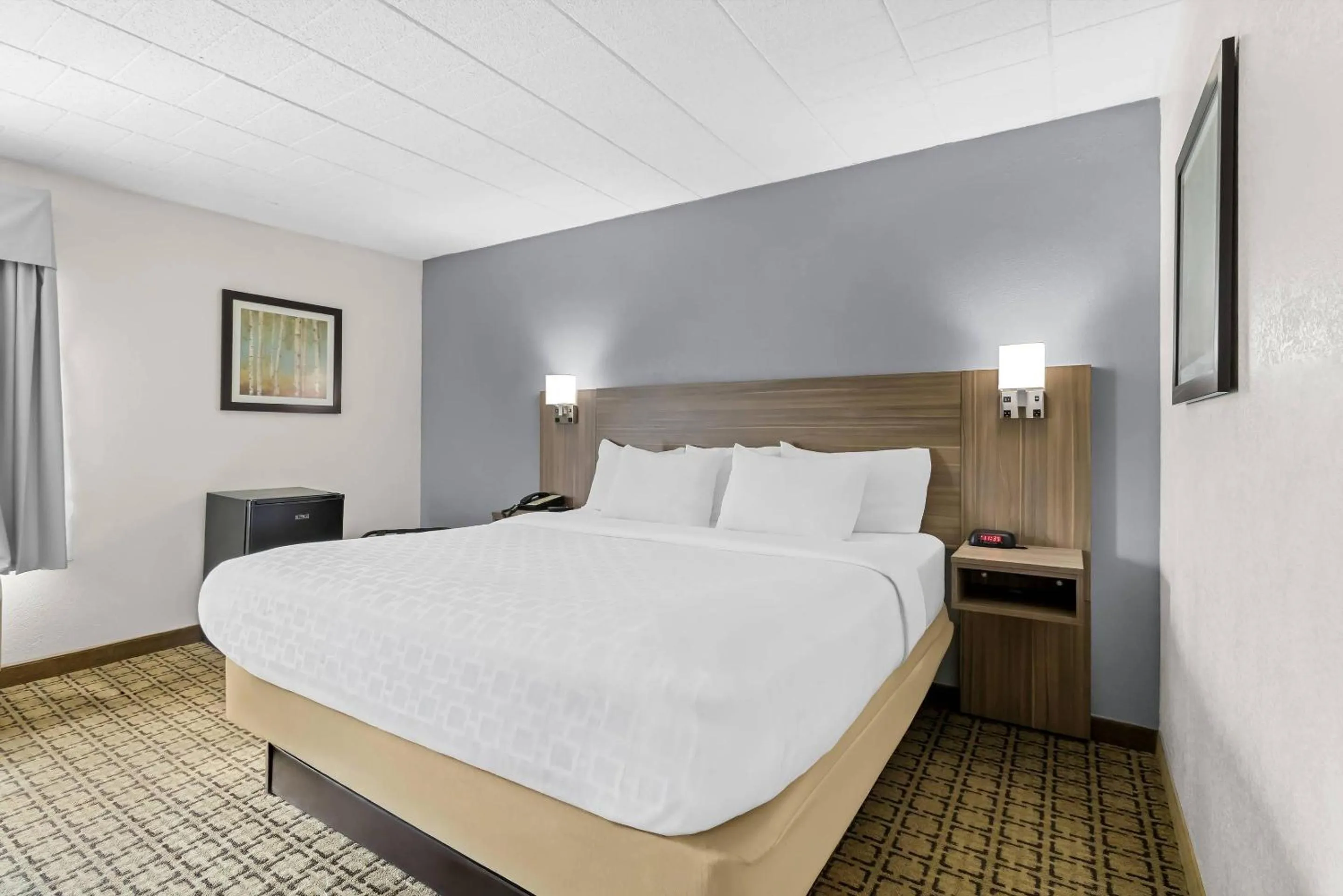 Bedroom, Bed in Clarion Inn Cranberry Township