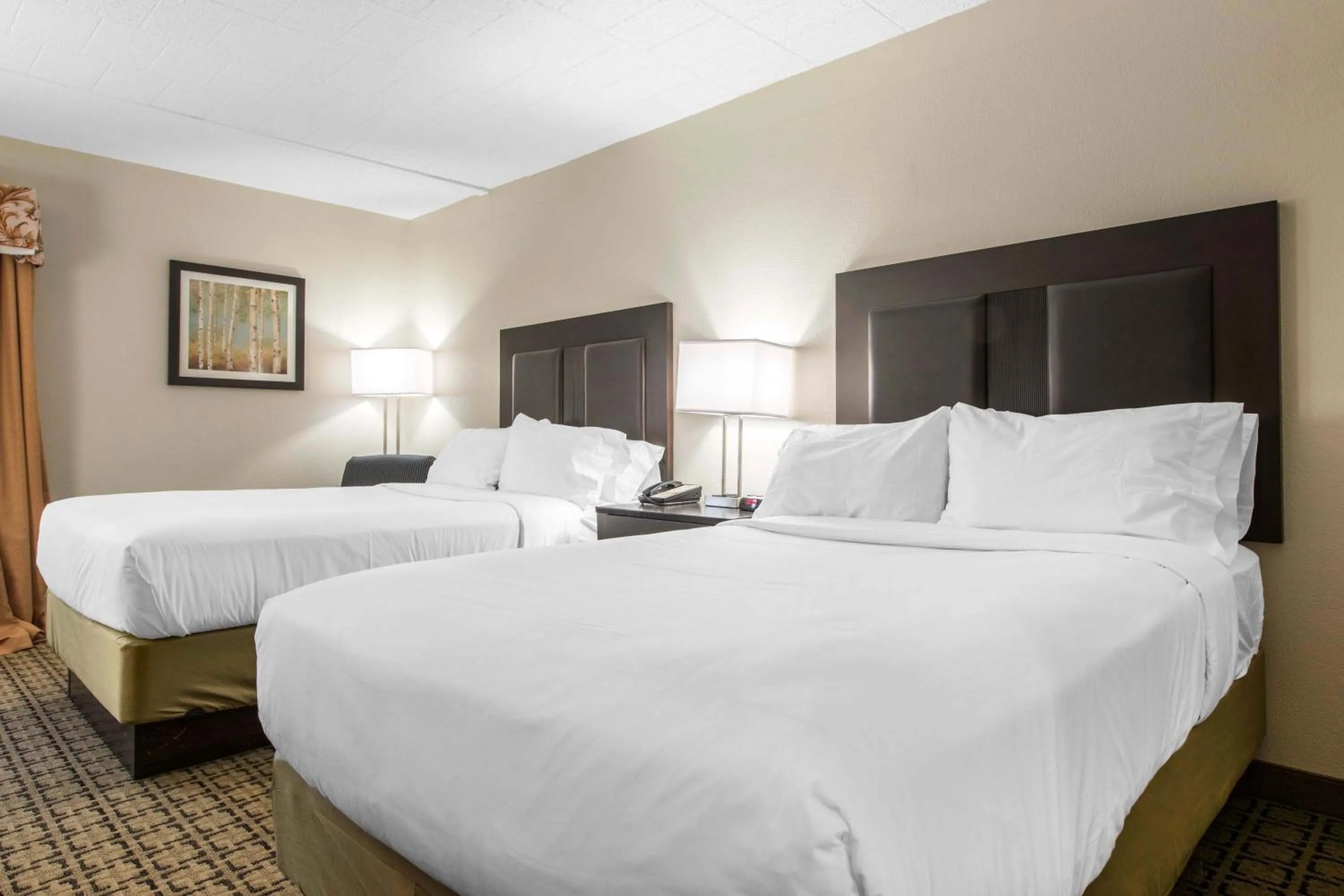 Bed in Clarion Inn Cranberry Township